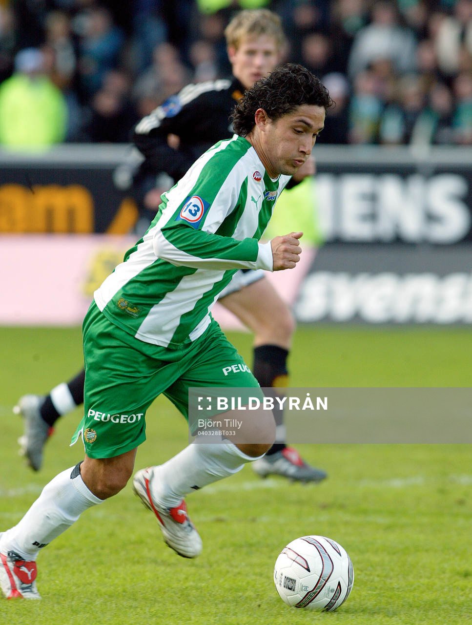 Pablo Pinones Arce, Hammarby gjorde 1-0