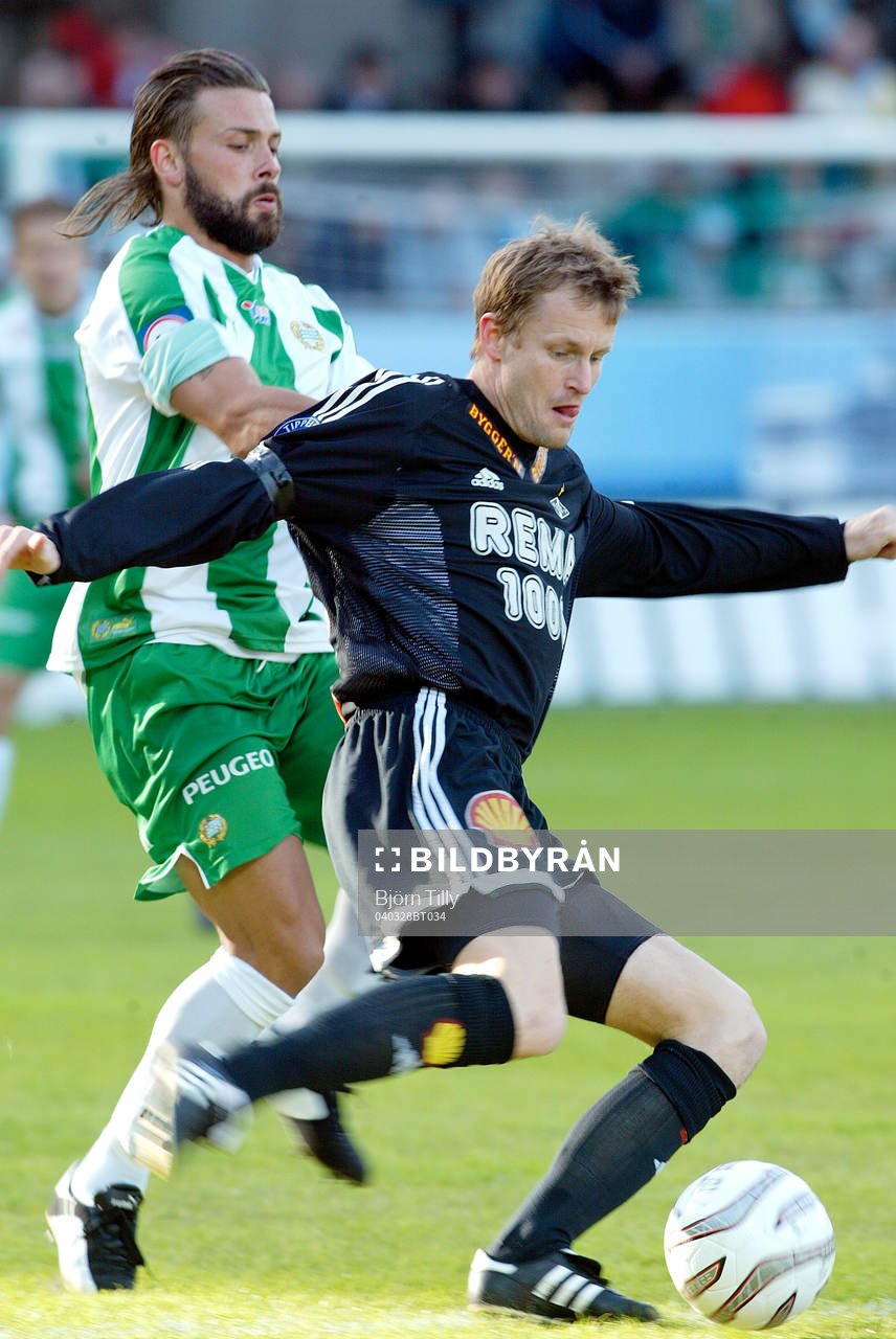  Alexander Östlund, Hammarby och Harald Martin Brattbakk, Rosenborg