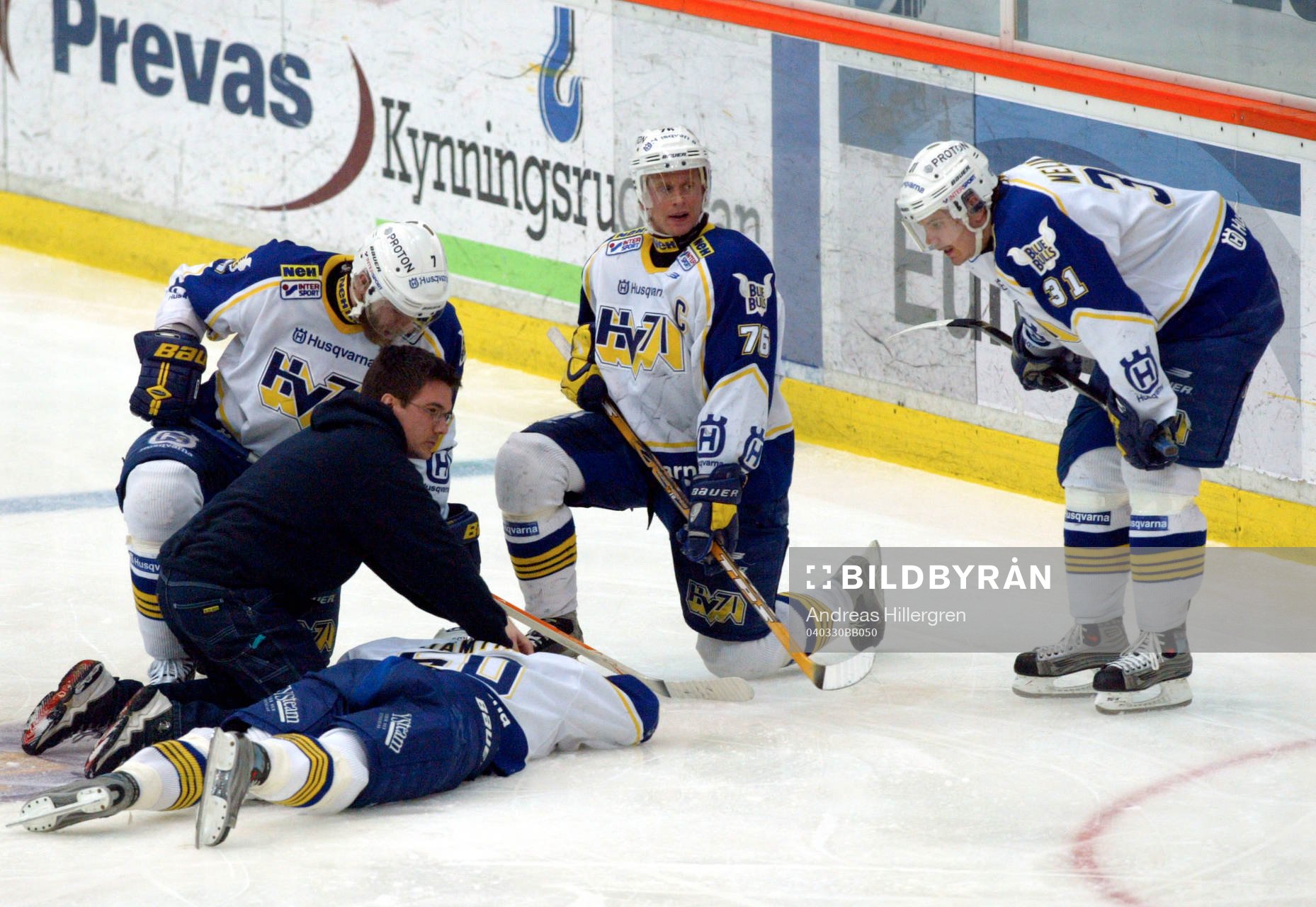 Andreas Jämtin, HV71 blev liggande