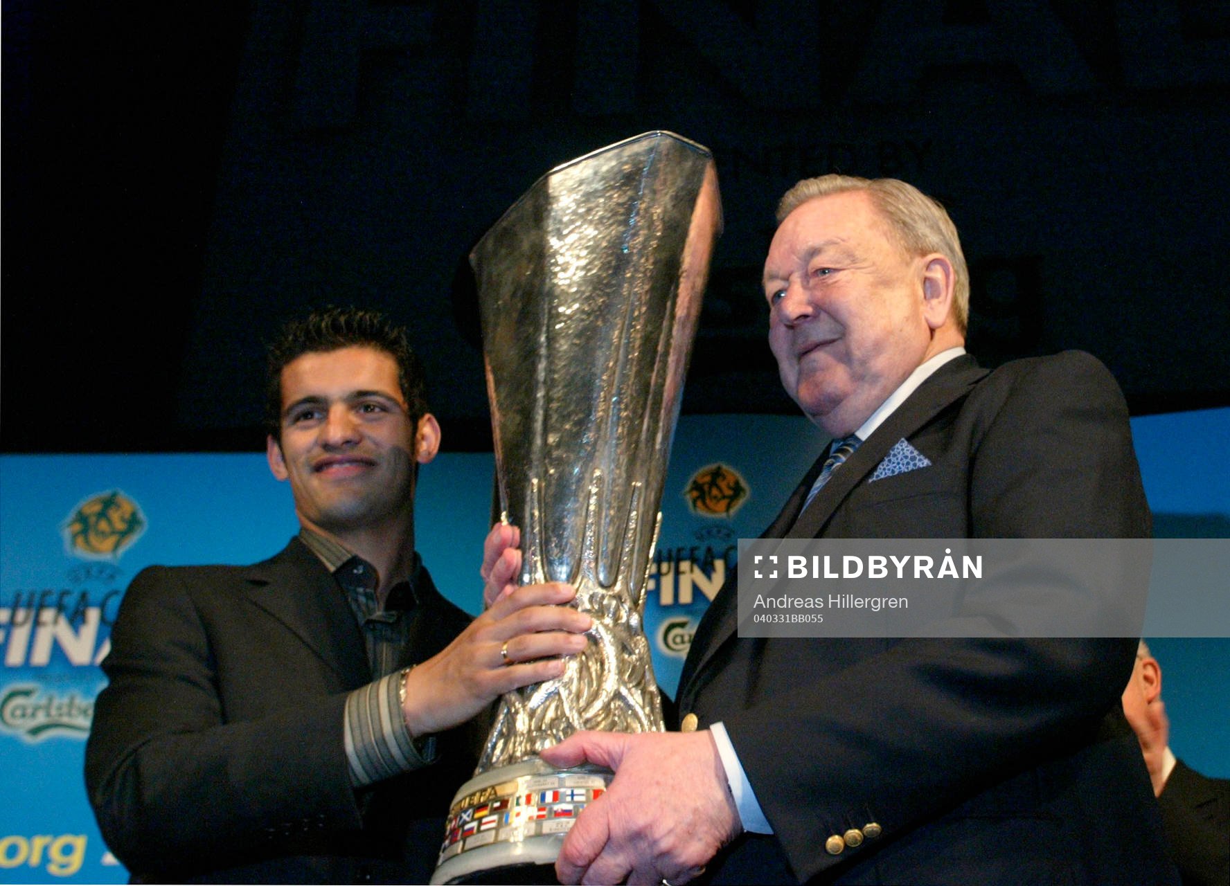 Ricardo Costa, FC Porto och Lennart Johansson, UEFA,