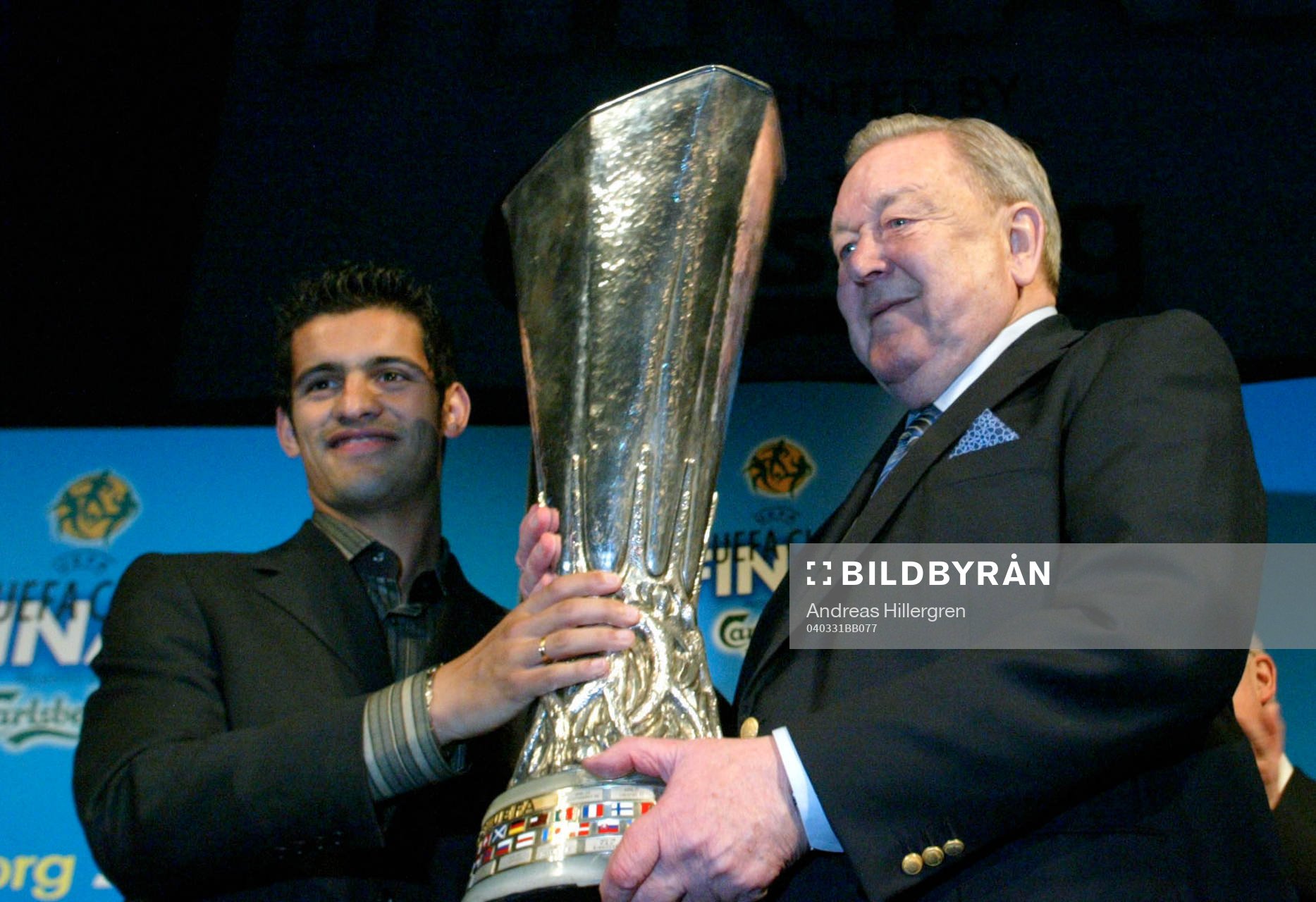 Ricardo Costa, FC Porto och Lennart Johansson, President