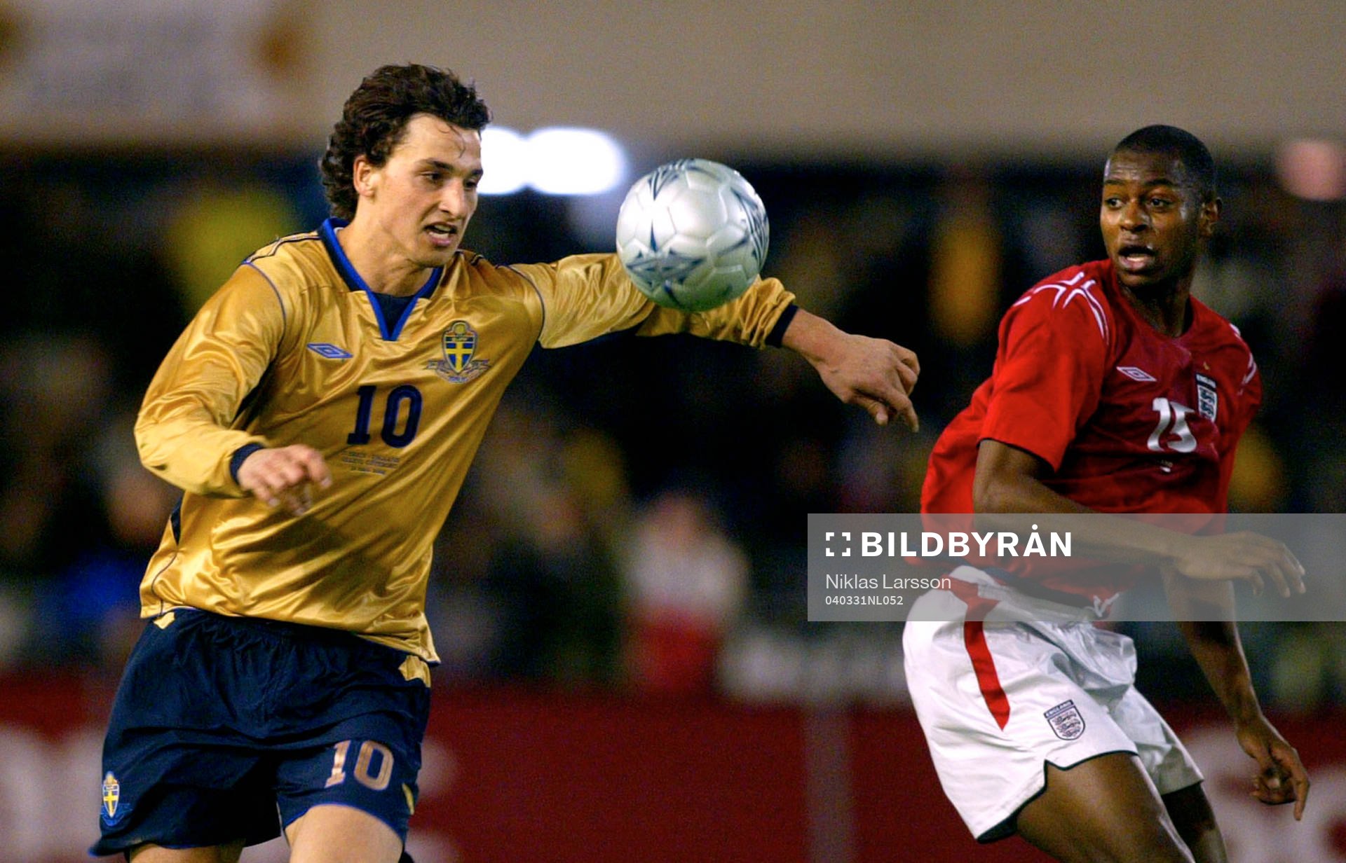 Zlatan Ibrahimovic, Sverige och Anthony Gardner, England