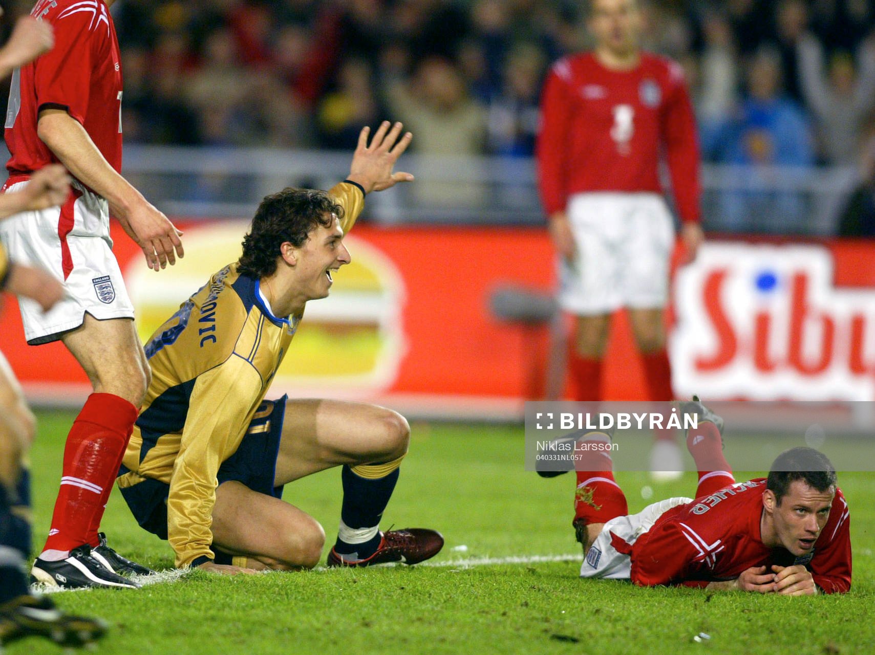 Zlatan Ibrahimovic, Sverige (Jubel)