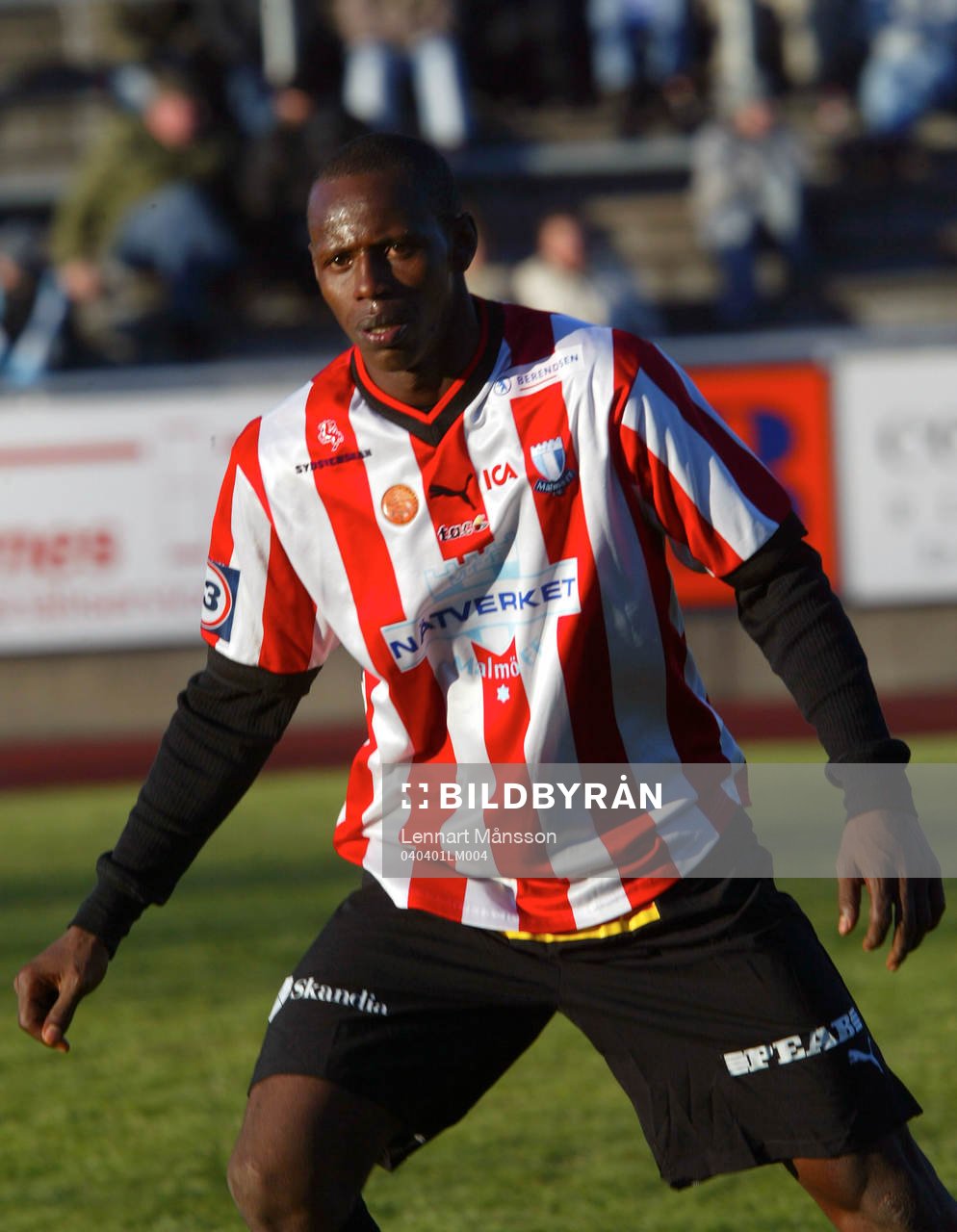 Nyförvärvet från Sierra Leone Samuel Barlay, Malmö