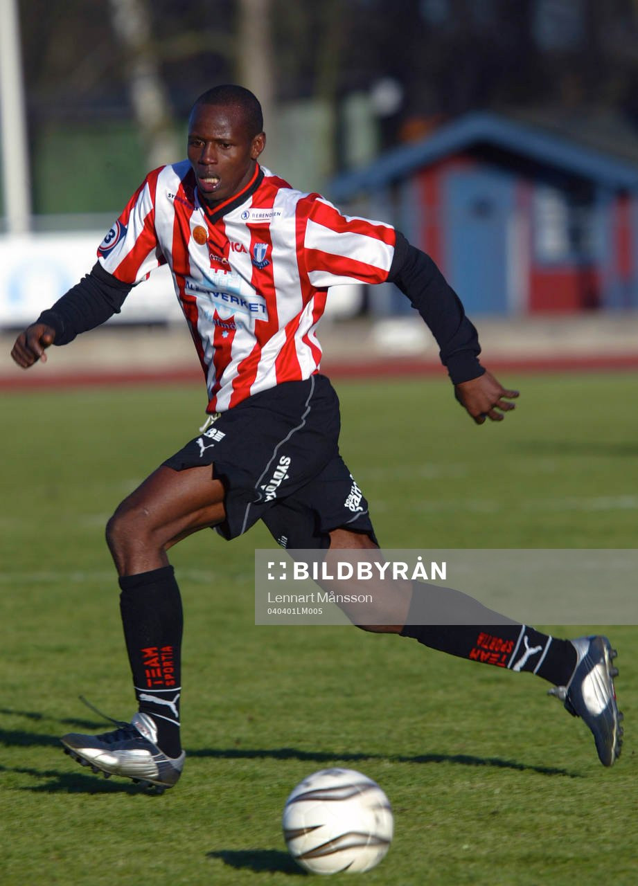 Nyförvärvet från Sierra Leone Samuel Barlay, Malmö