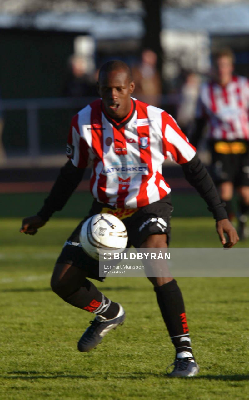 Nyförvärvet från Sierra Leone Samuel Barlay, Malmö