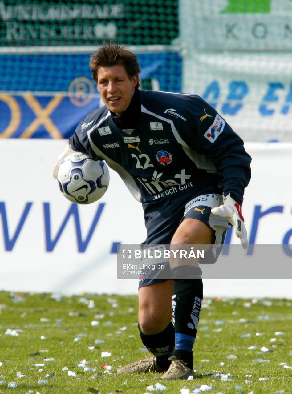 Fotboll, Allsvenskan, Conny Rosén, målvakt, Helsingborg