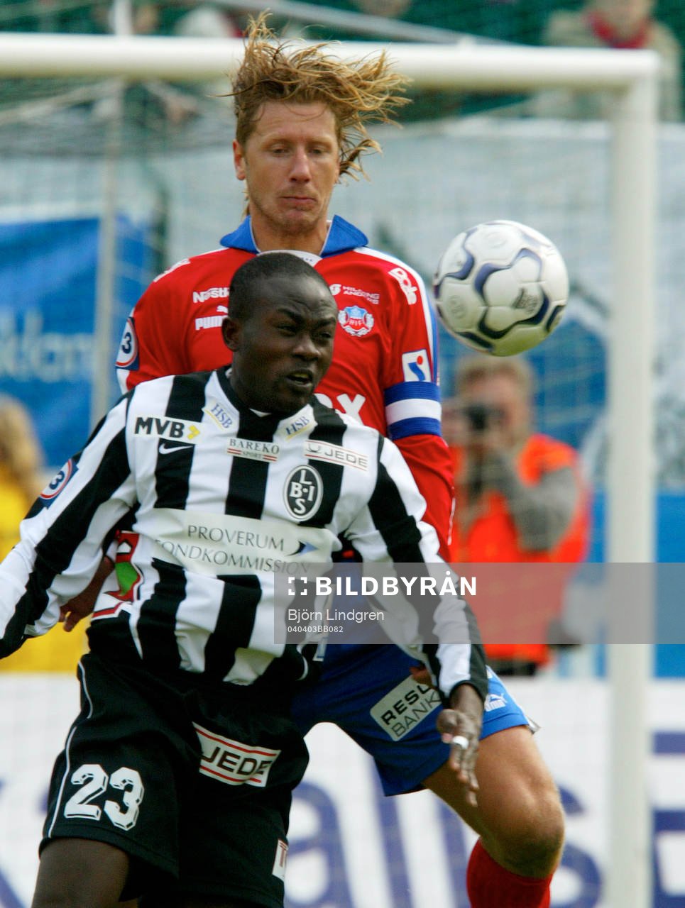 Jones Kusi Asare, Landskrona och Jesper Jansson, Helsingborg