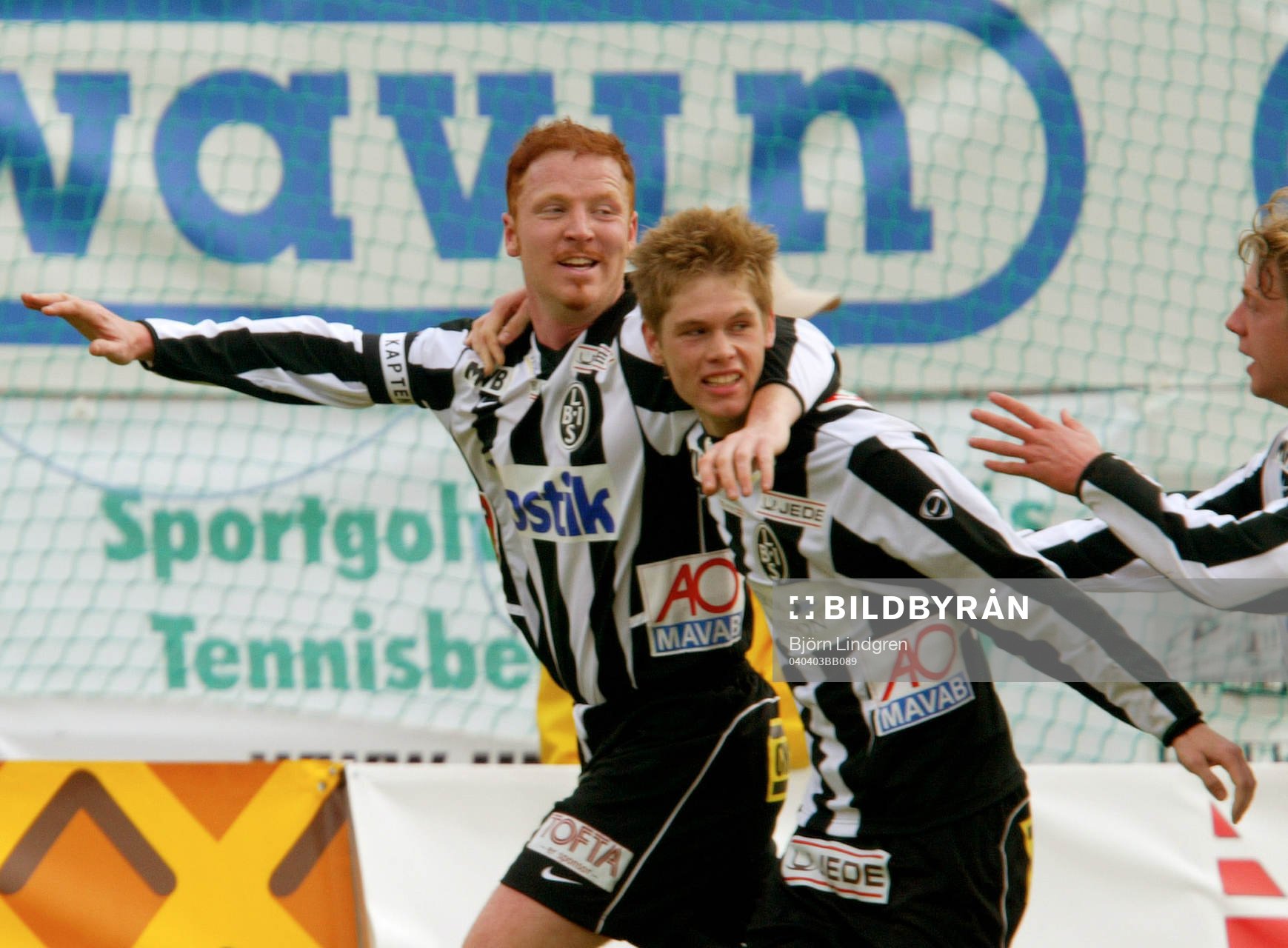 Jörgen Pettersson och Johan Andersson, Landskrona jublar