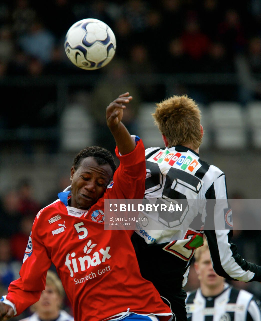 Claudinei Resende, Helsingborg och Johan Andersson,