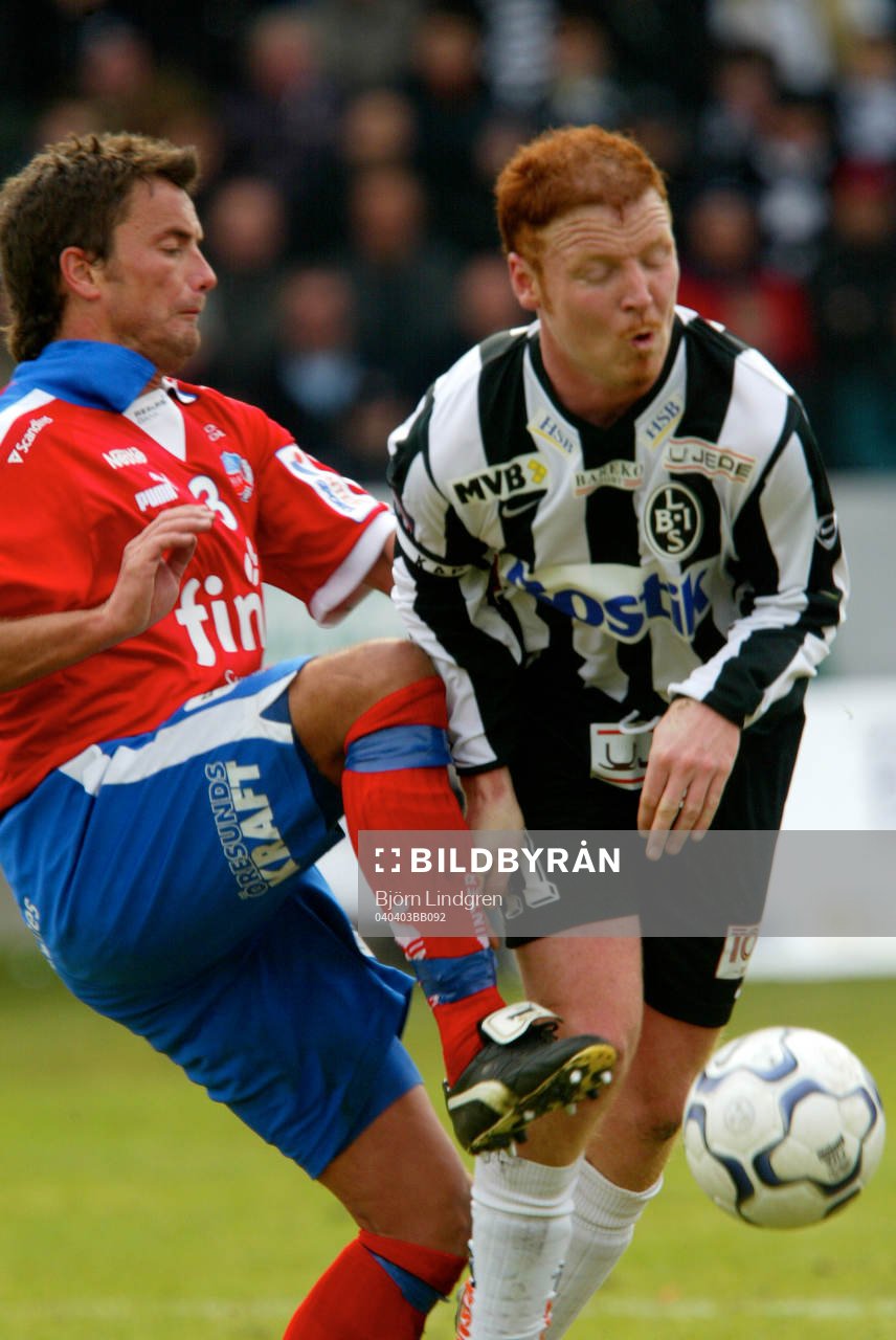  Jörgen Pettersson, Landskrona och Kenneth Rasmussen, Helsingborg