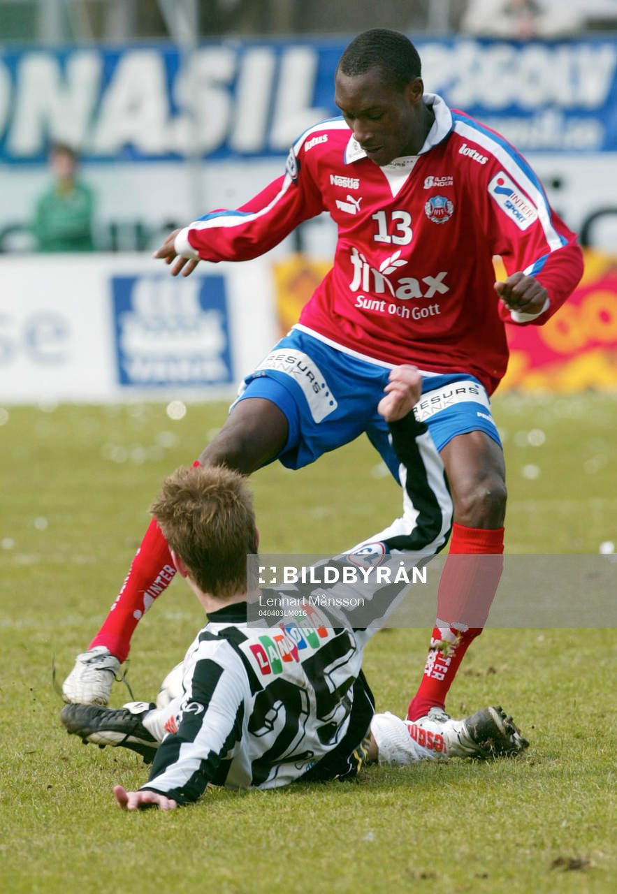 Atiba Hutchinson, HIF och Johan Andersson, Landskrona