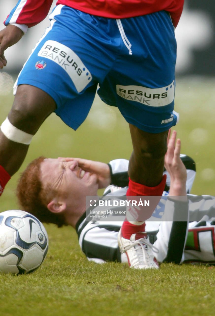 Jörgen Pettersson, skada, smärta