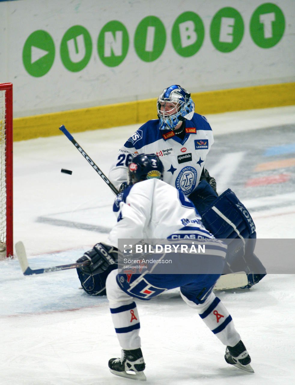 Johan Backlund, målvakt, Leksand, unibet