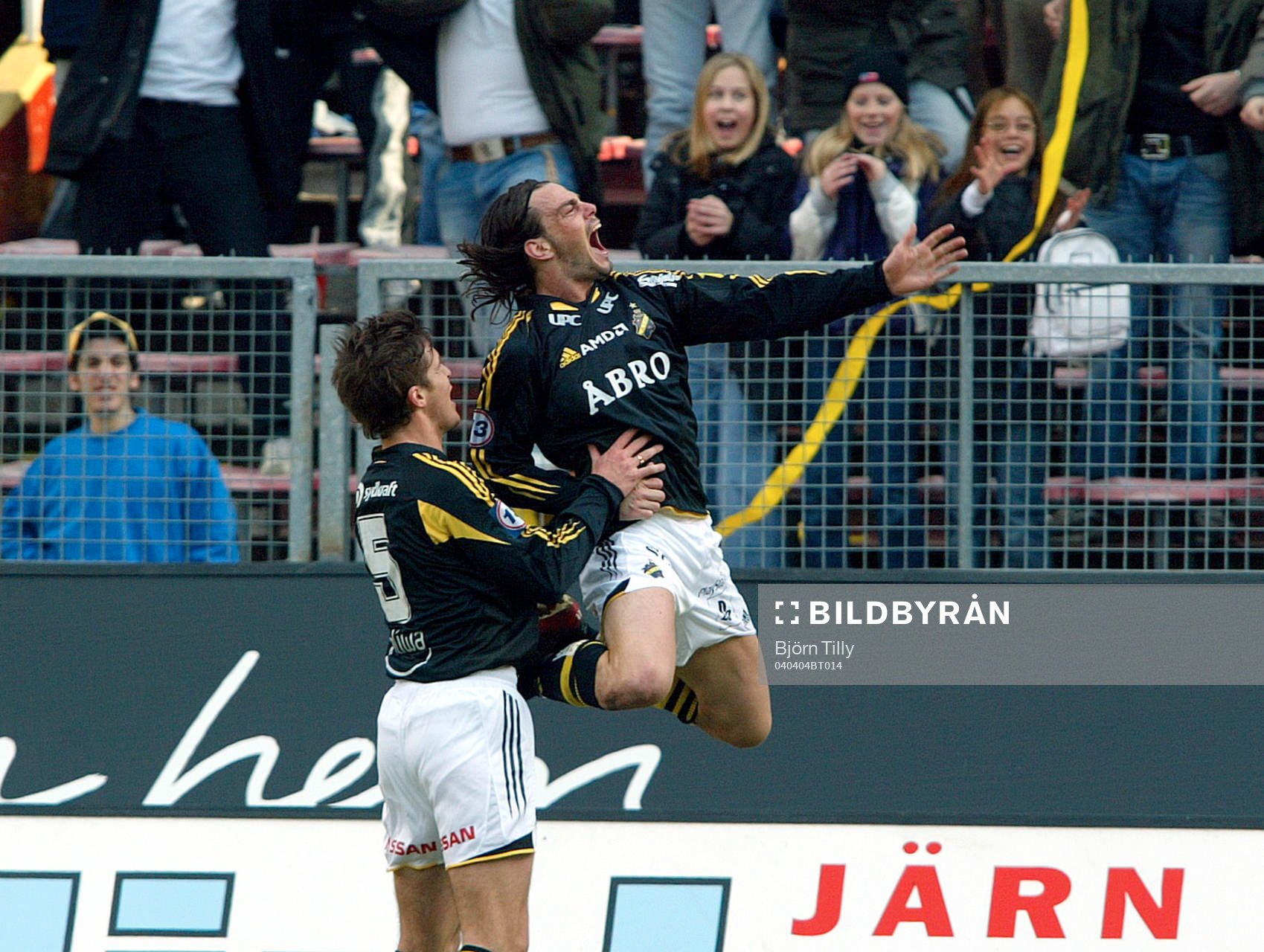 Andreas Eriksson, AIK jublar (Jubel)