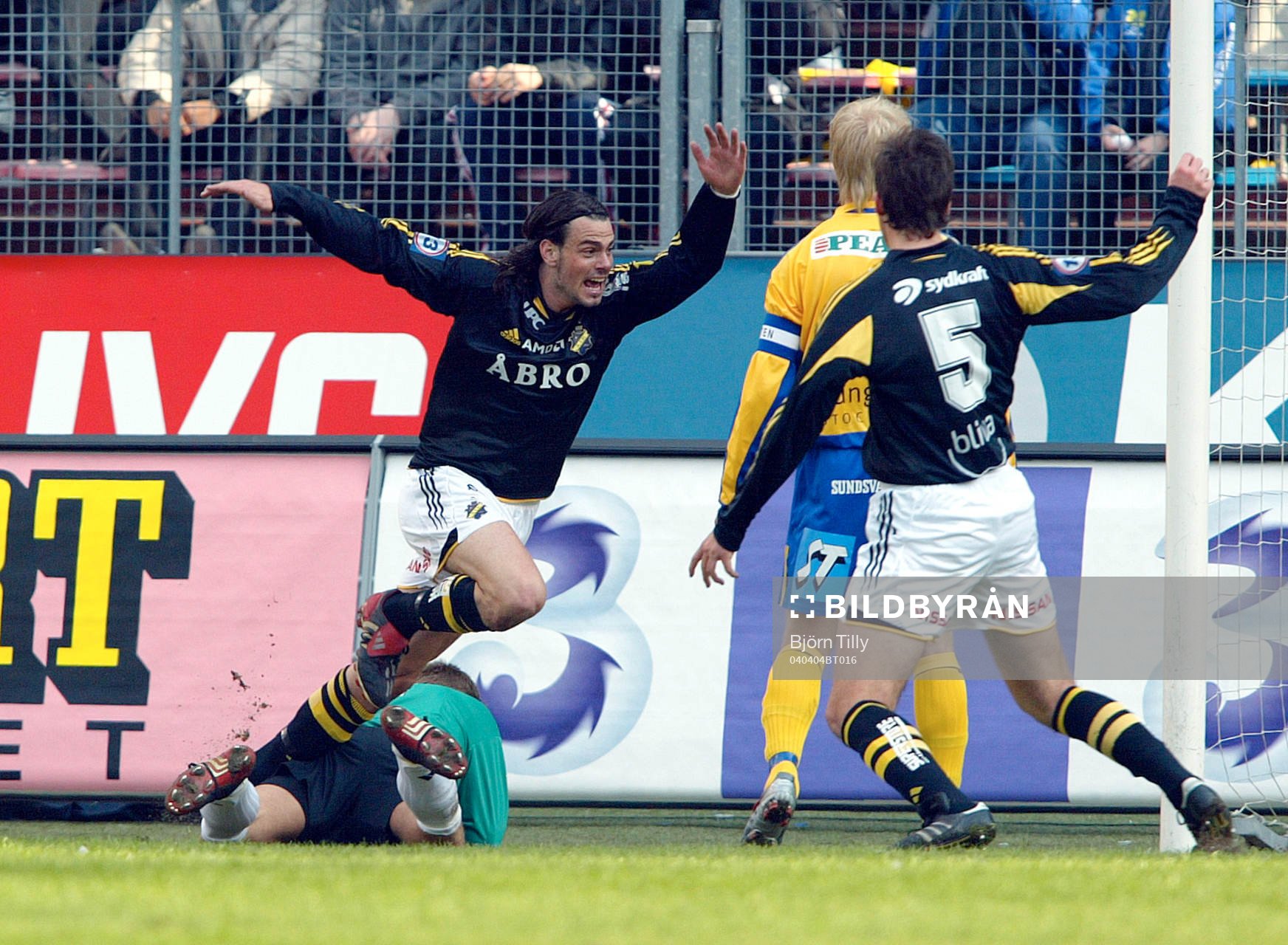 Andreas Eriksson, AIK jublar (Jubel)