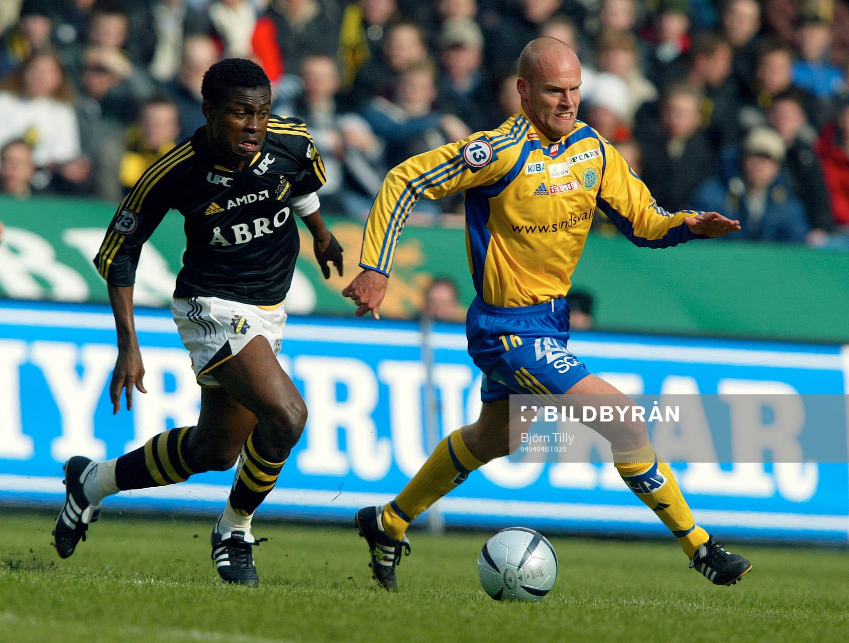 Derek Boateng, AIK och Joel Cedergren, Sundsvall