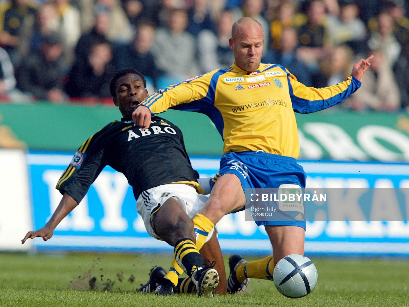 Derek Boateng, AIK och Joel Cedergren, Sundsvall