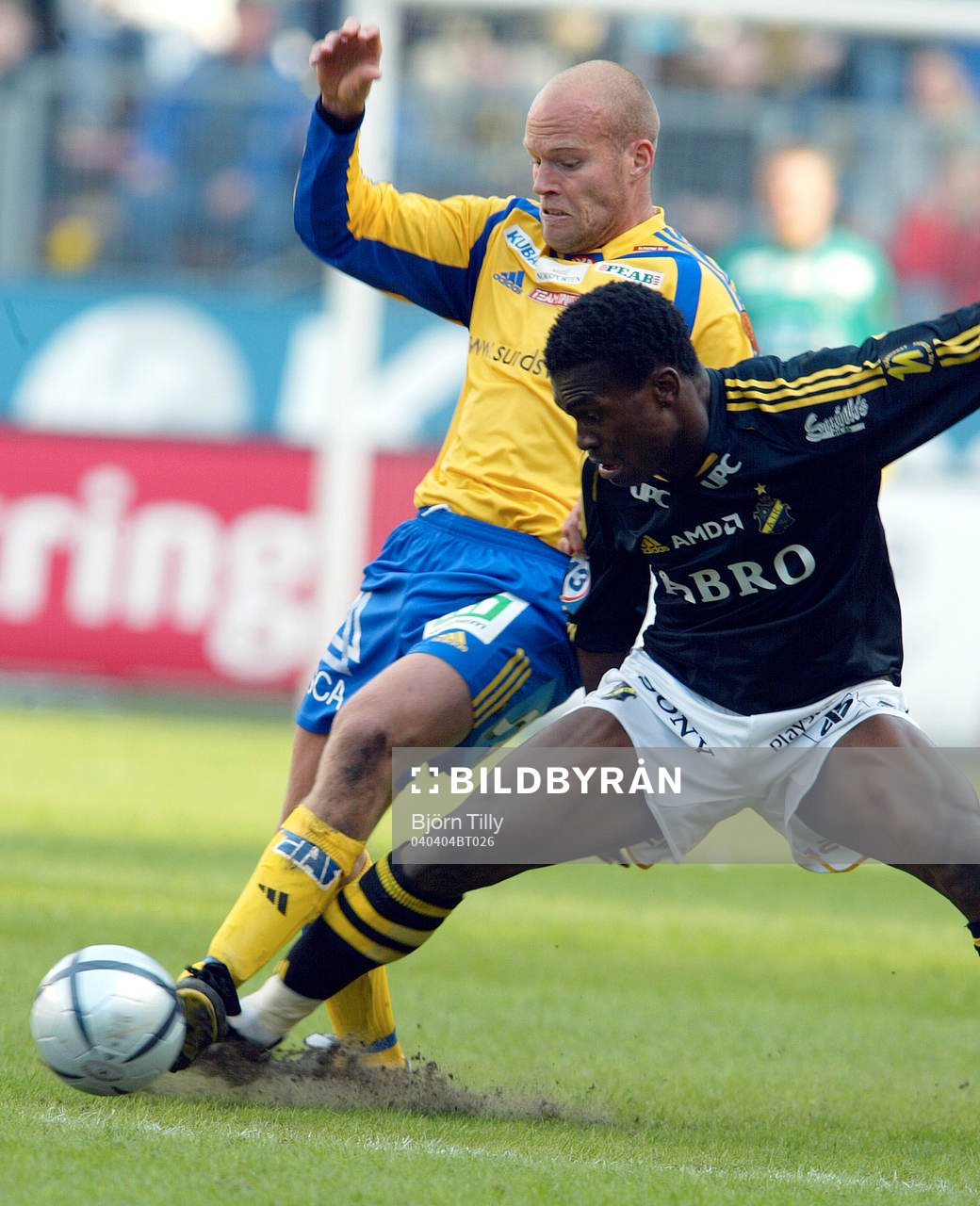 Joel Cedergren, Sundsvall och Derek Boateng, AIK
