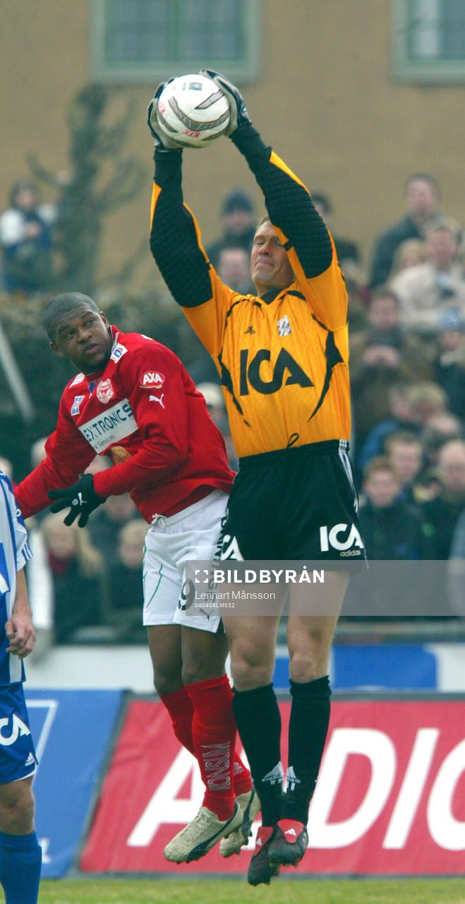 Dede och Bengt Andersson, målvakt