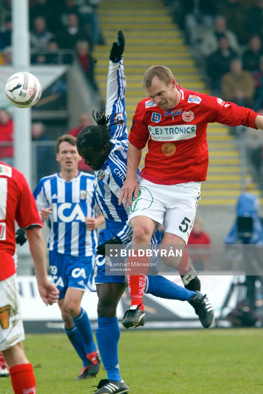 Peter Ijeh och Tobias Carlsson