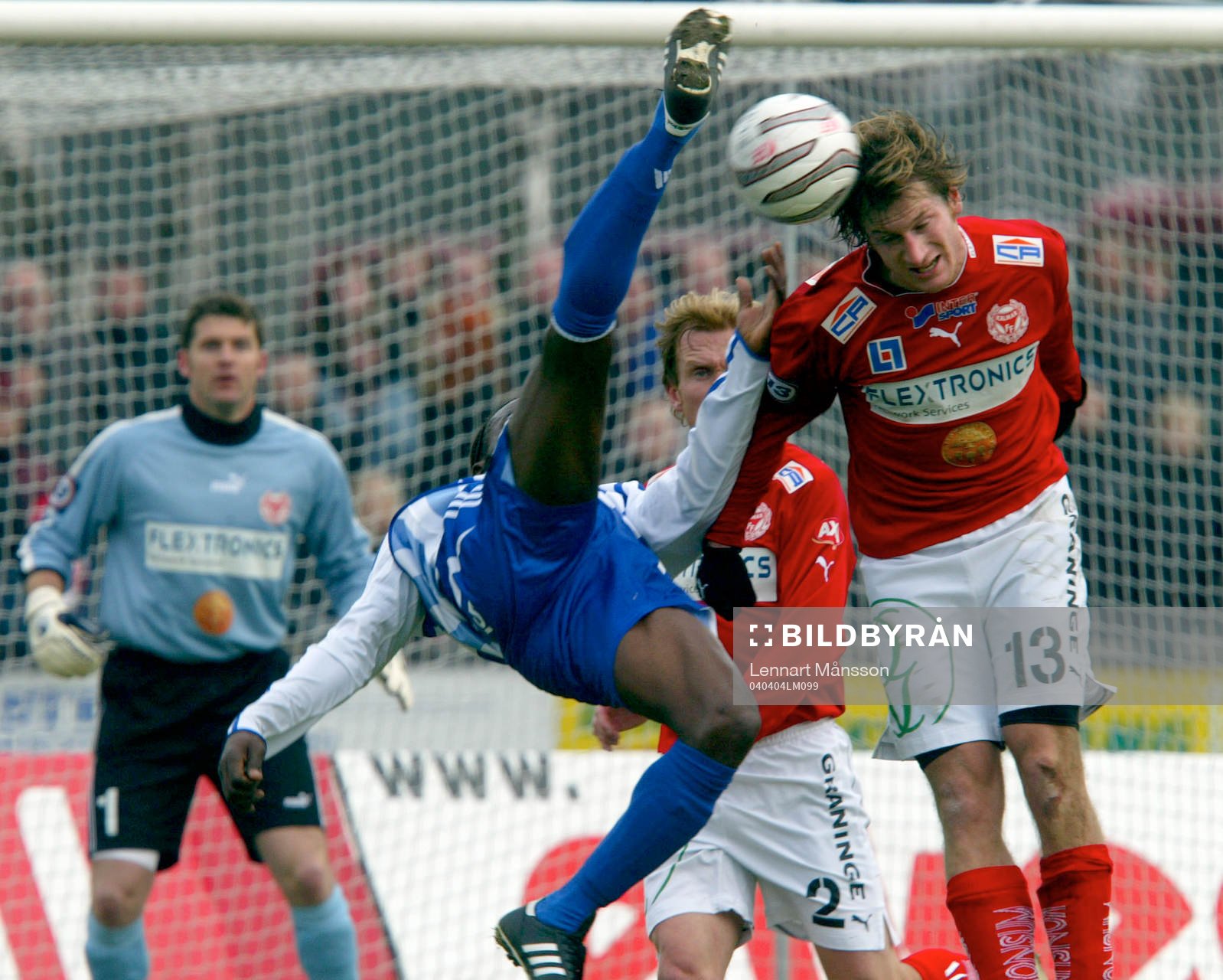 Peter Ijeh, Göteborg och Daniel Mobaeck, Kalmar
