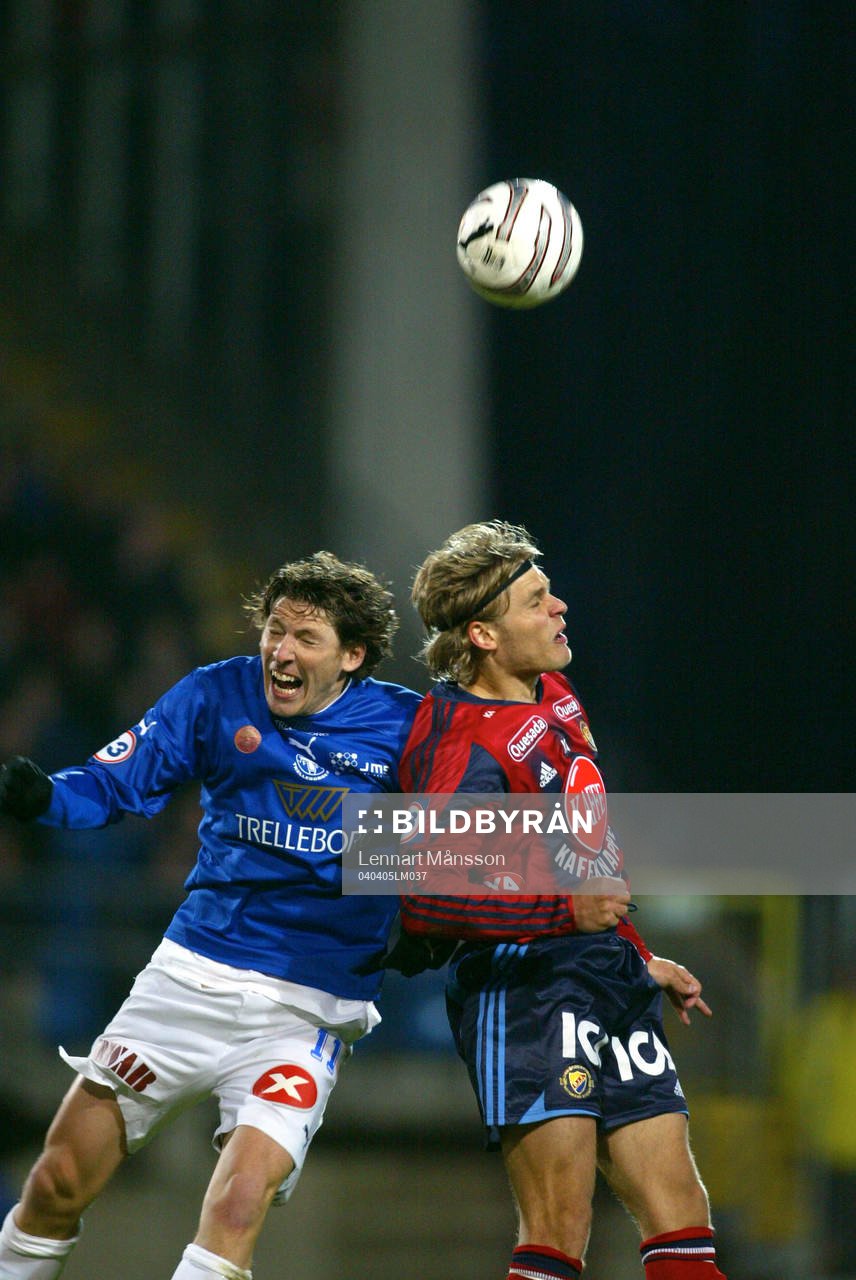  Johan Arneng, Djurgården och Erik Fishbein, Trelleborg