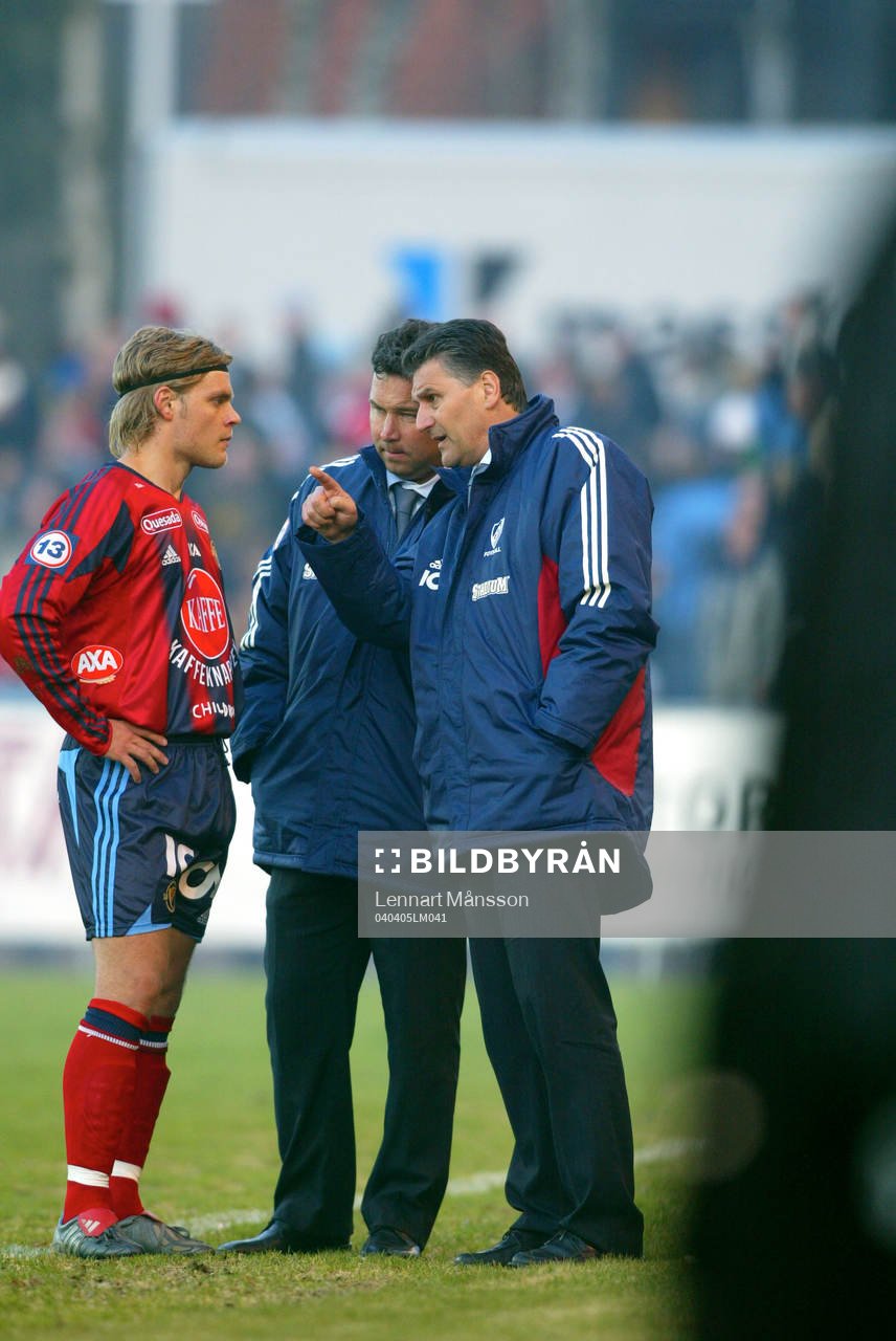Zoran Lukic, tränare och Stefan Rehn, assisterande