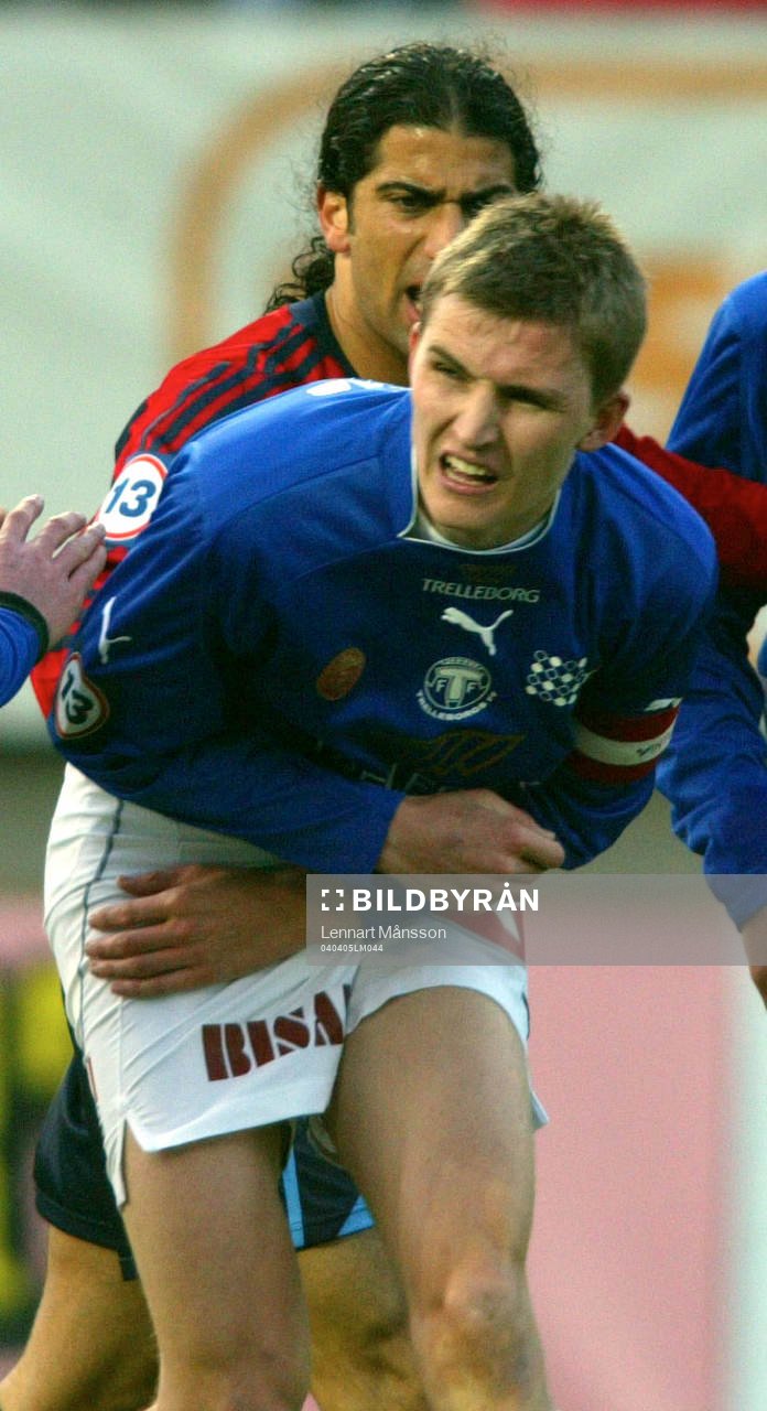 Agbar Barsom, Djurgården och Peter Abelsson, Trelleborg