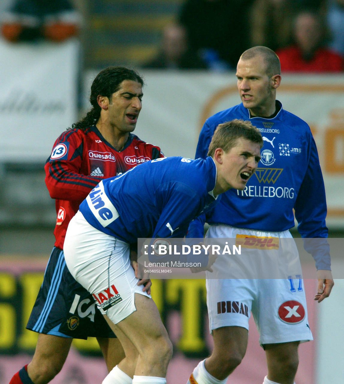 Agbar Barsom, Djurgården och Peter Abelsson, Trelleborg