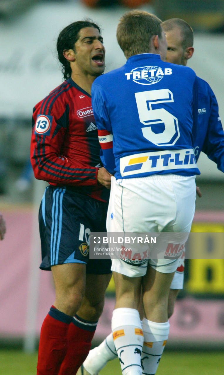 Agbar Barsom, Djurgården och Peter Abelsson, Trelleborg