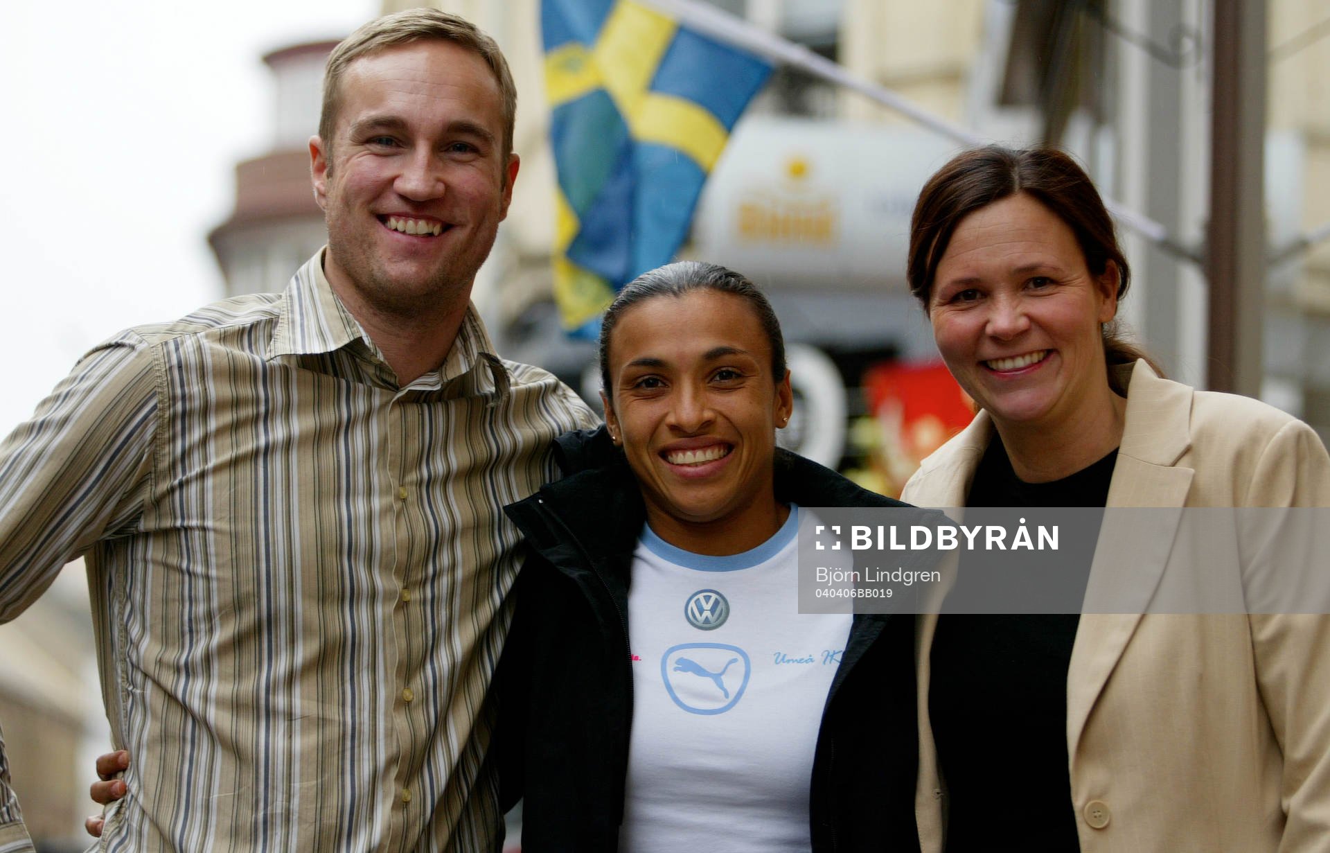 Dagens konferencierer Malin Swedberg och Chris Härenstam
