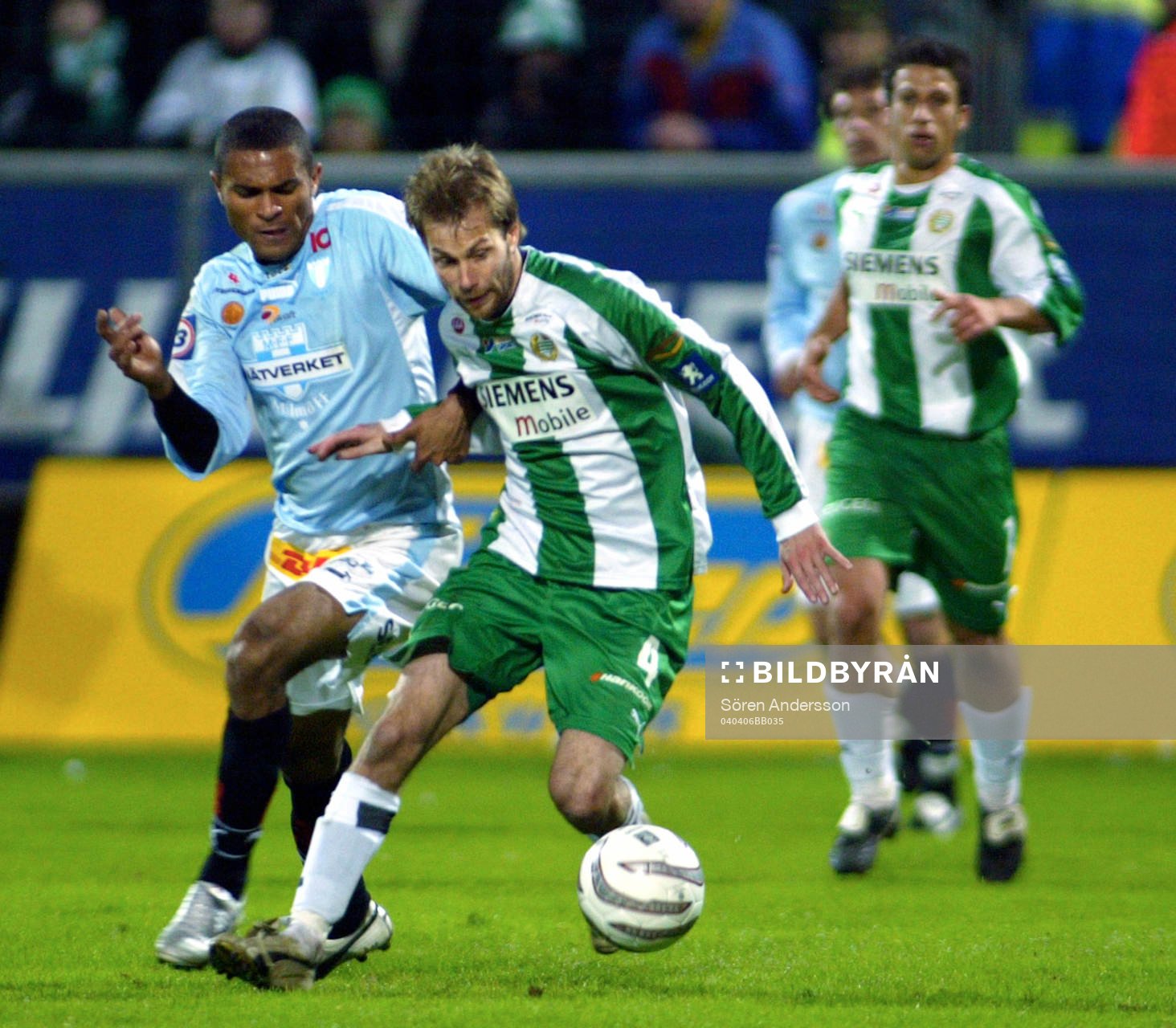 Karl Oskar Fjörtoft, Hammarby och Afonso Alves, Malmö