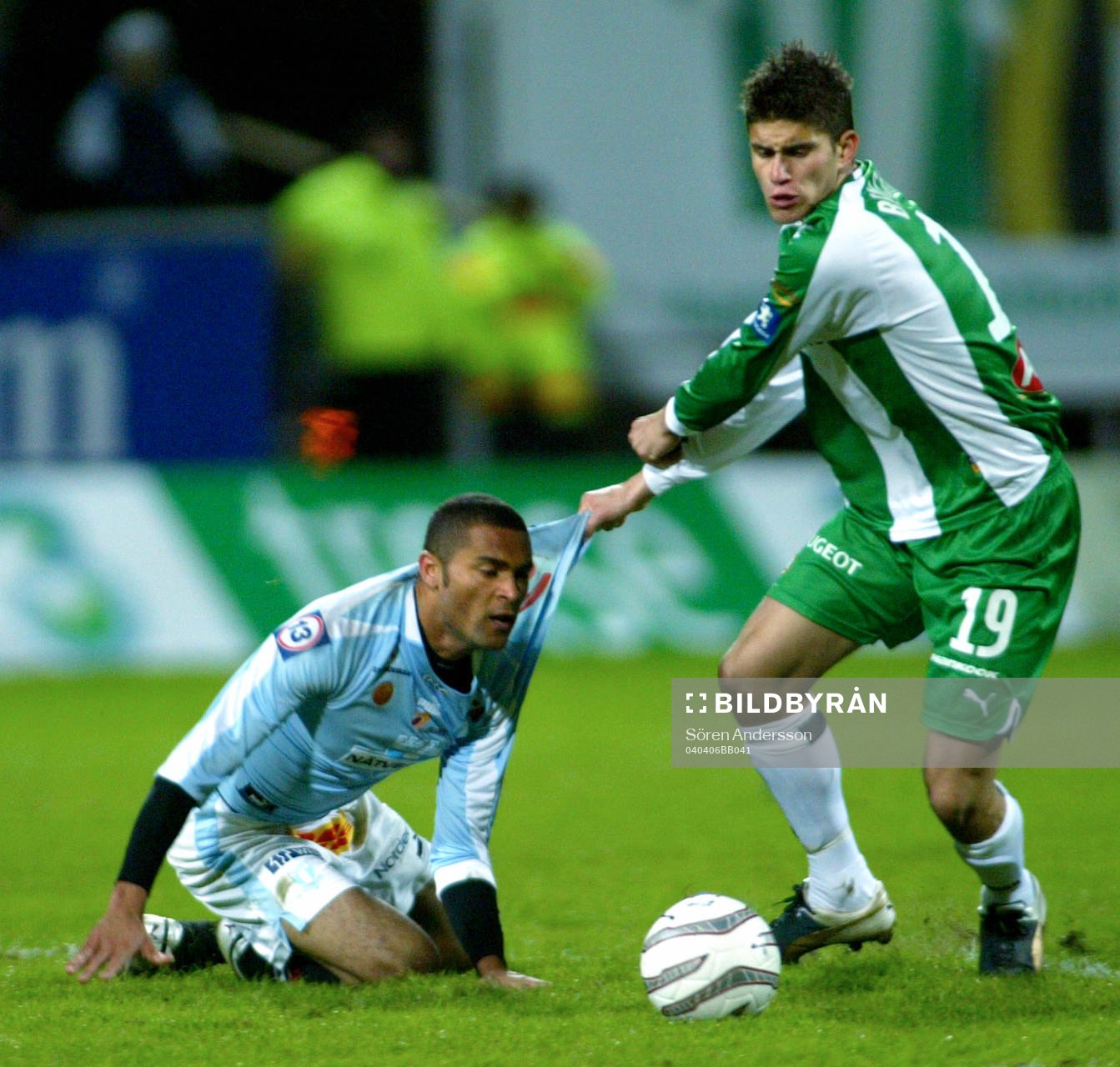 Nadir Benchenaa, Hammarby och Afonso Alves, Malmö