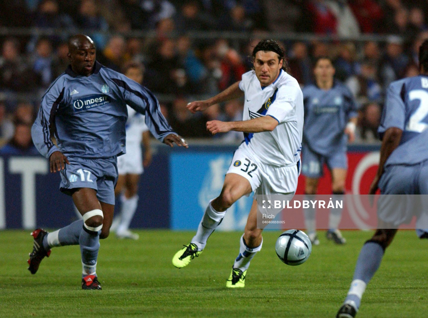 MEITE, Marseille och Christian VIERI, Inter