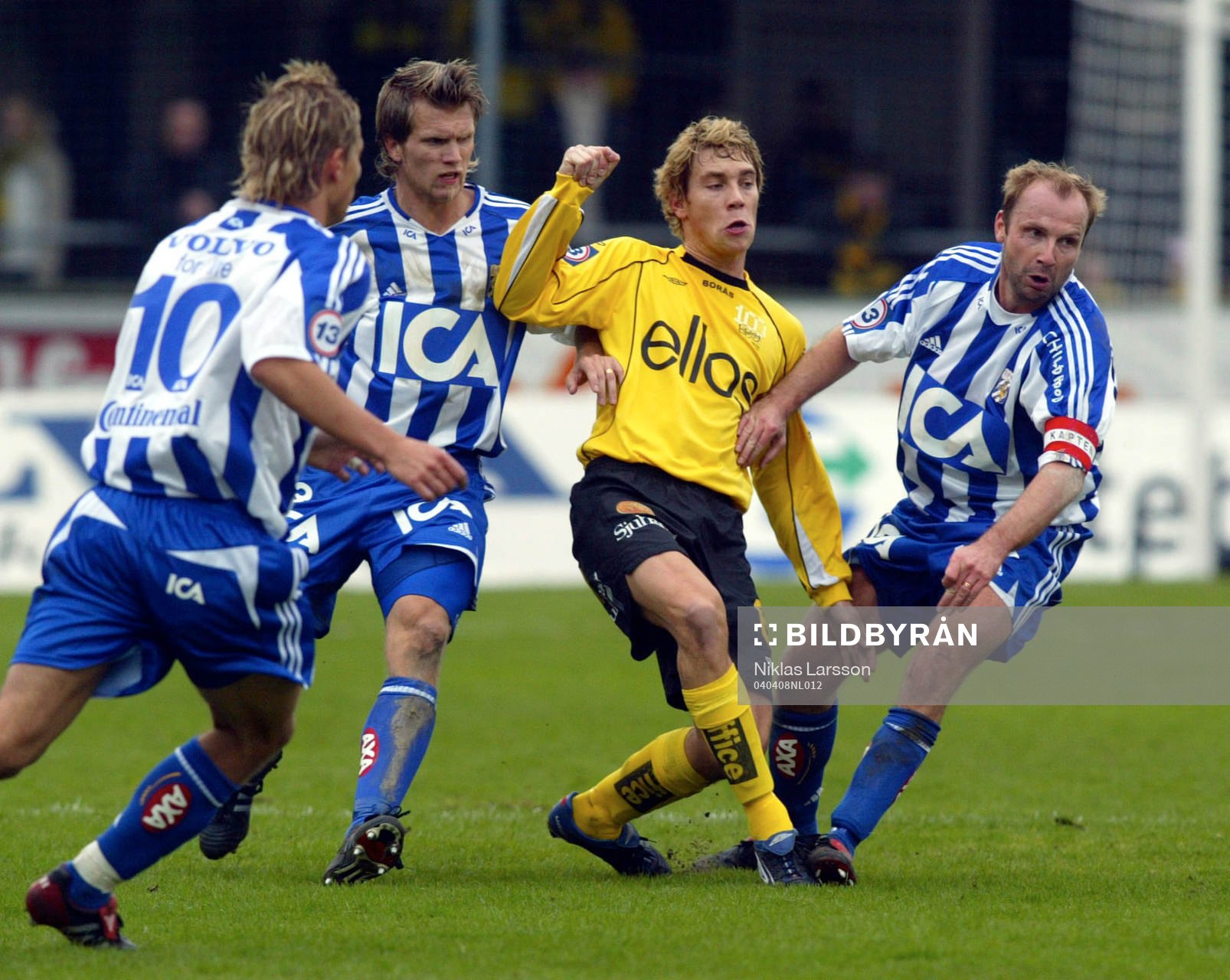 Daniel Alexandersson, Elfsborg kämpar mot Fredrik Risp och