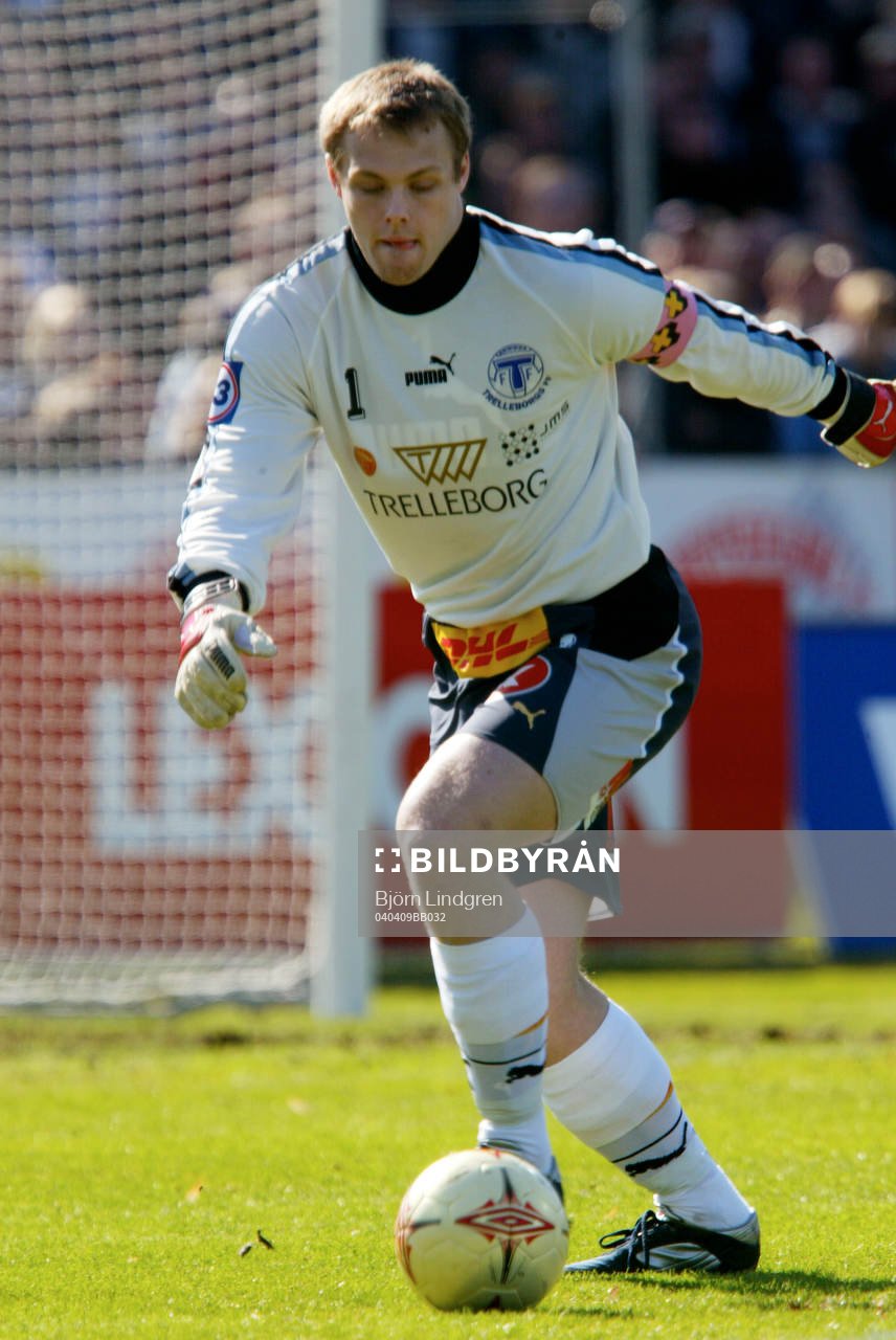 Fotboll, Allsvenskan, Fredrik Persson, målvakt, Trelleborg