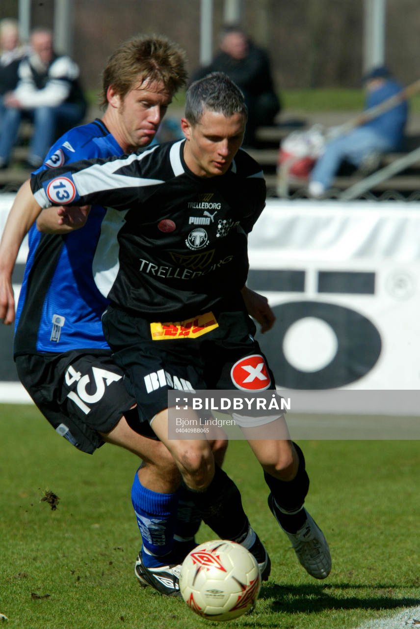 Tommy Jönsson, Halmstad och Kristian Haynes, Trelleborg