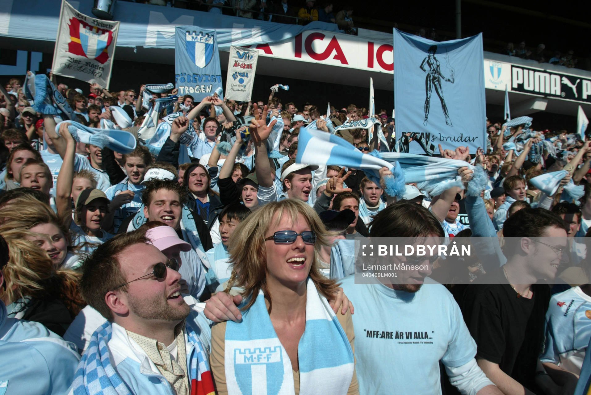 Publikrekord på Malmö Stadion 22.000 åskådare