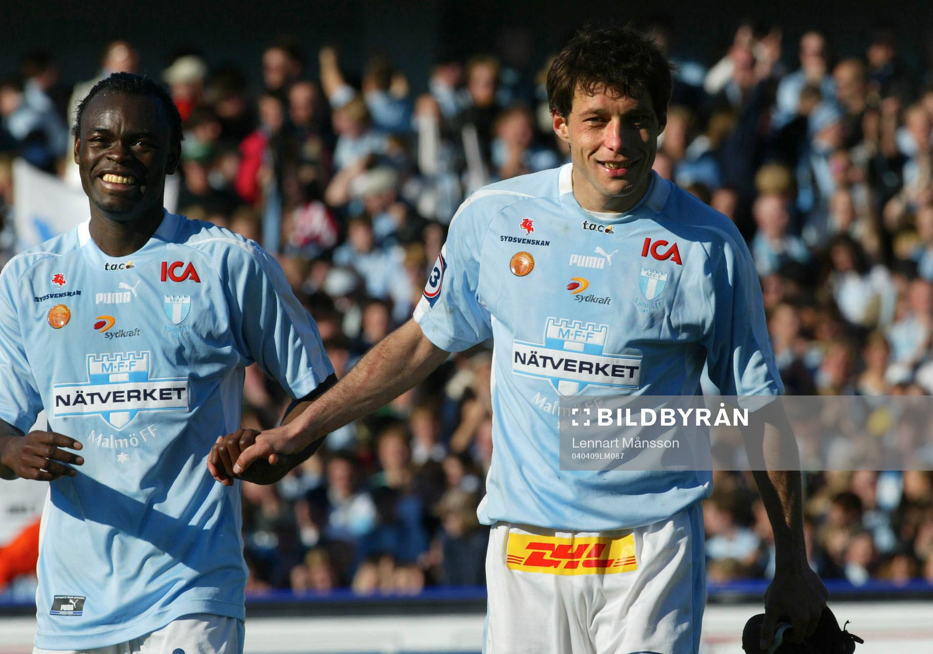 Josef Elanga och Igor Sypniewski, Malmö FF