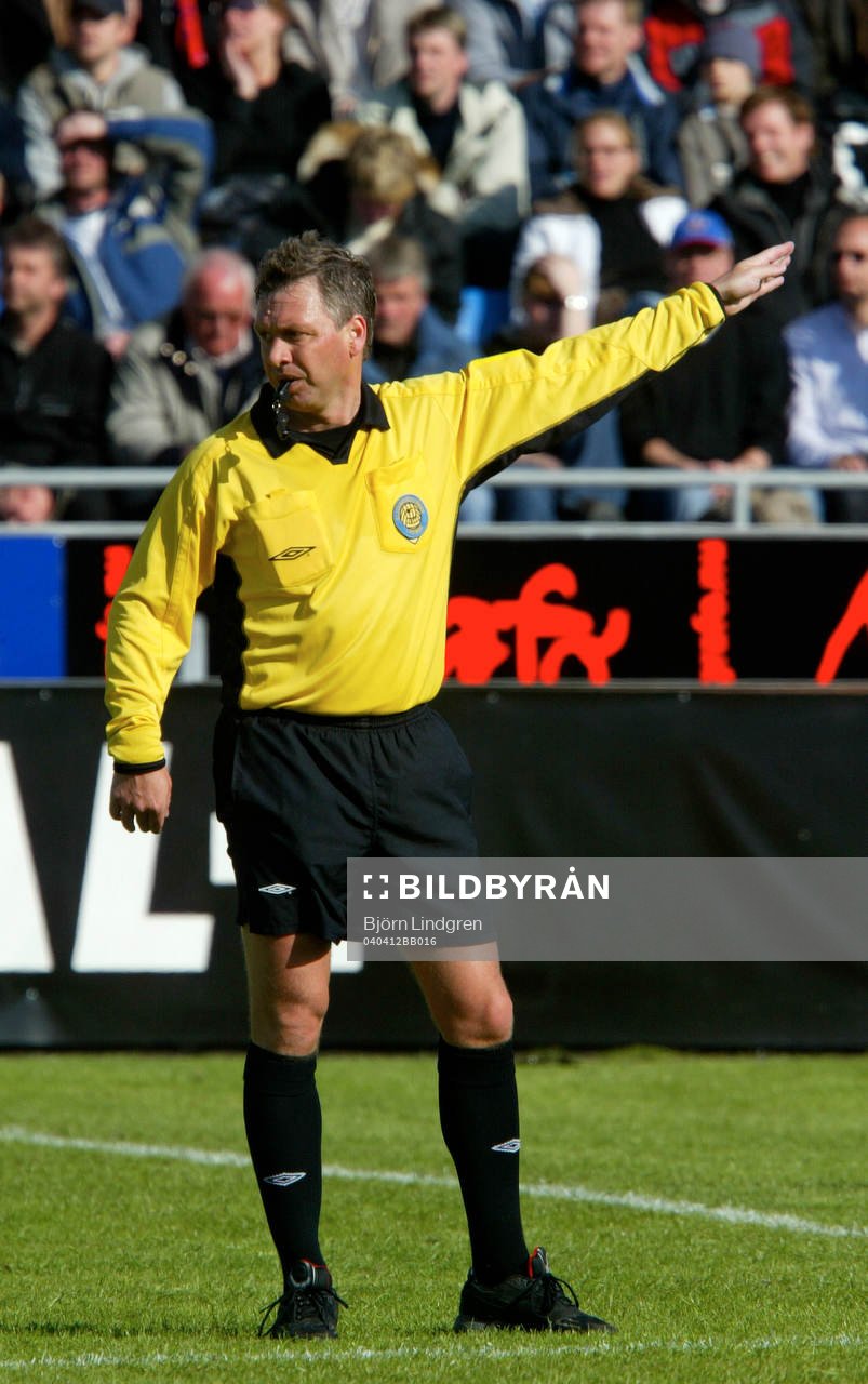 Fotboll, Allsvenskan, Åke Andreasson, Domare