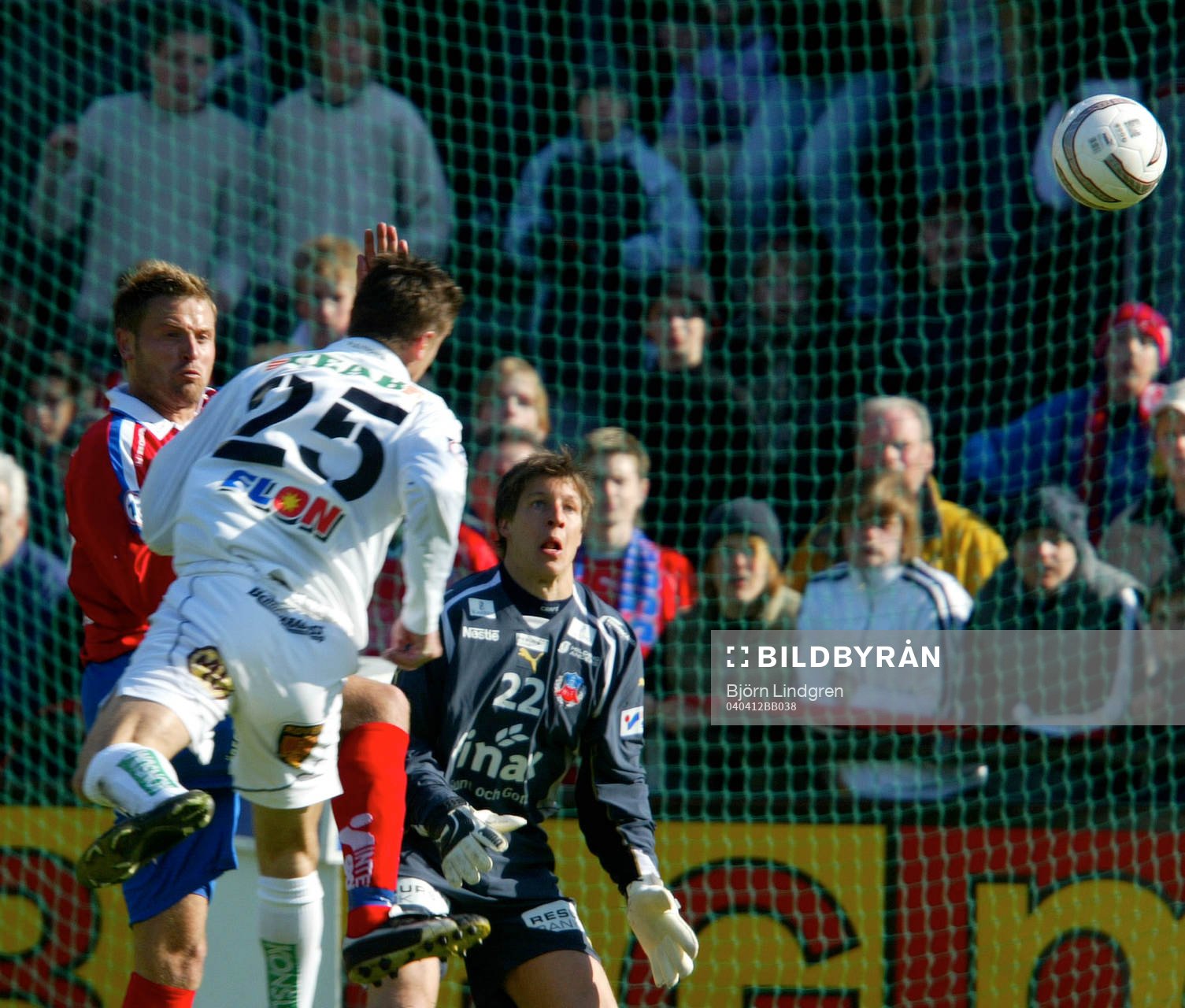 Cesar Santin, Kalmar (Mål) och Conny Rosén, Helsingborg