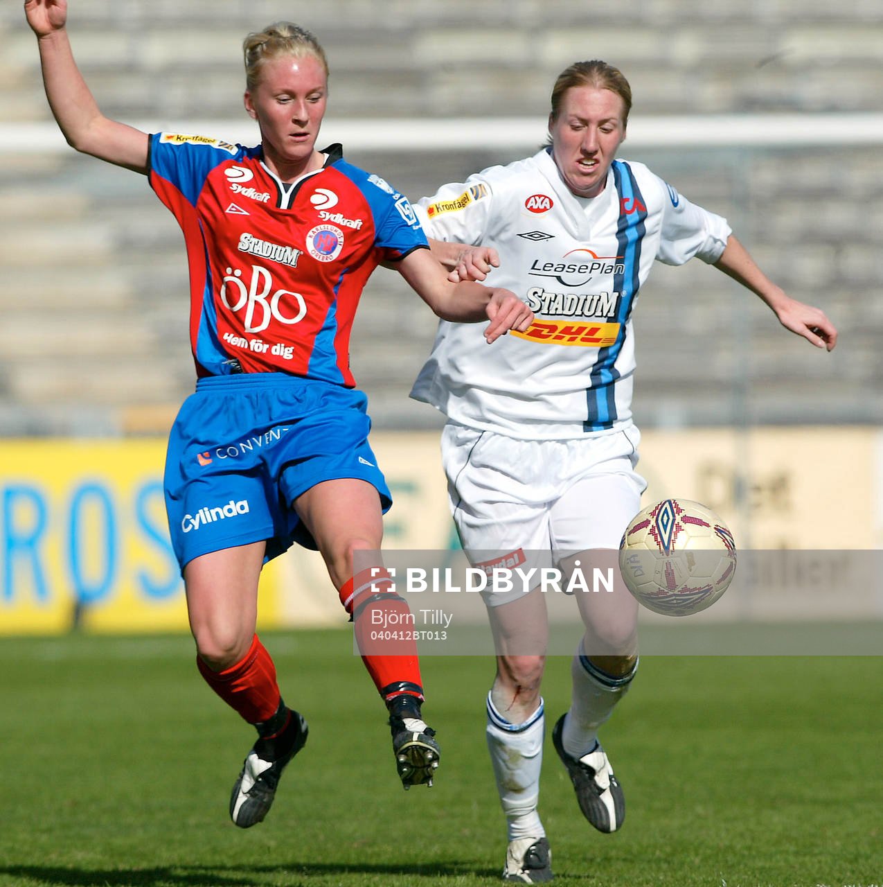Caroline Näfver, Karlslund och Sara Johansson, Djurgården