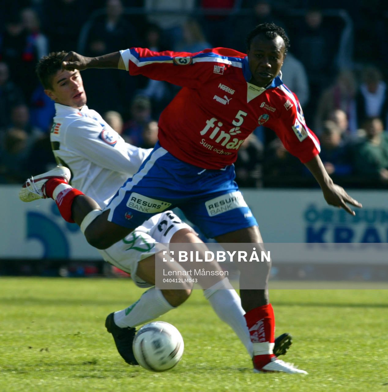 Cesar Santin, Kalmar och Claudinei Resende, Helsingborg