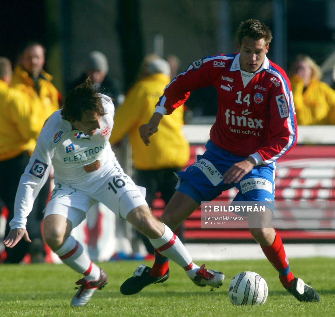 Andreas Granqvist, Helsingborg och Jon Björklund, Kalmar