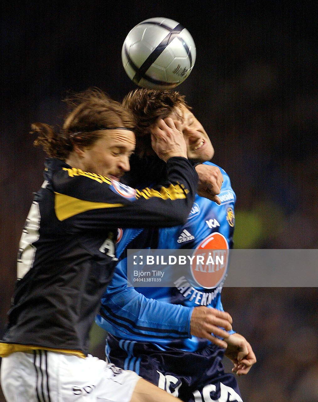  Mats Rubarth, AIK och Markus Karlsson, Djurgården.