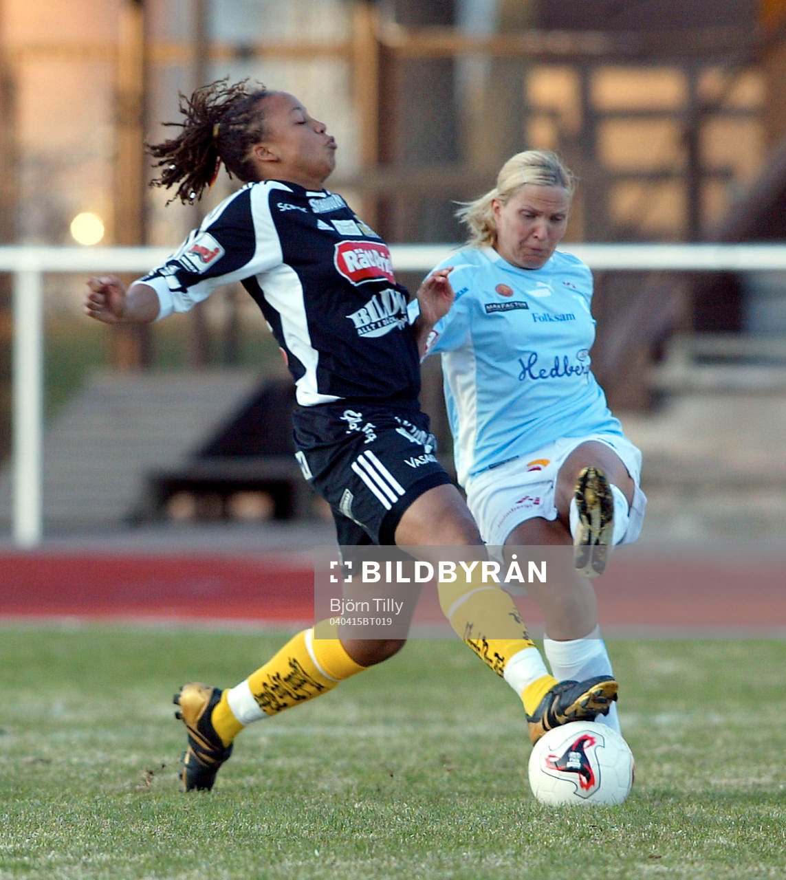  Yolanda Odenyo, Bälinge och Heidi Kackur, Malmö.