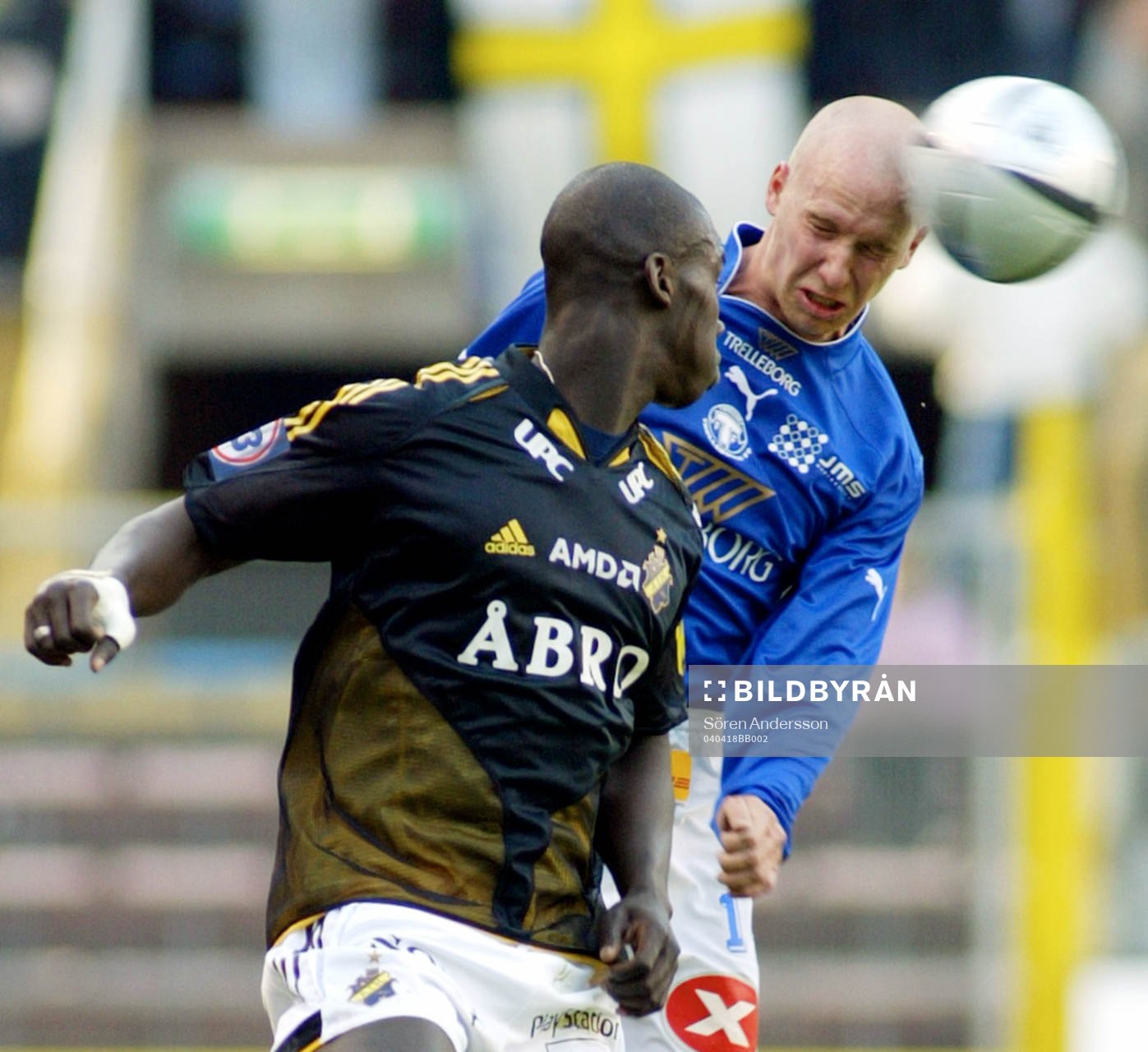 Pa Modou Kah, AIK och Johan Laursen, Trelleborg