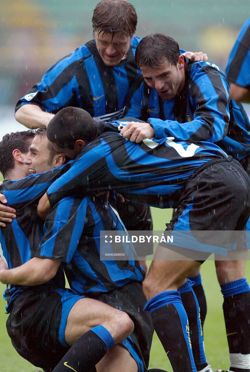  Inter, jubel, glädje.