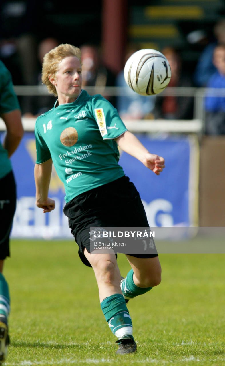 Fotboll, Dam, Damallsvenskan, Therese Persson,  Mallbacken